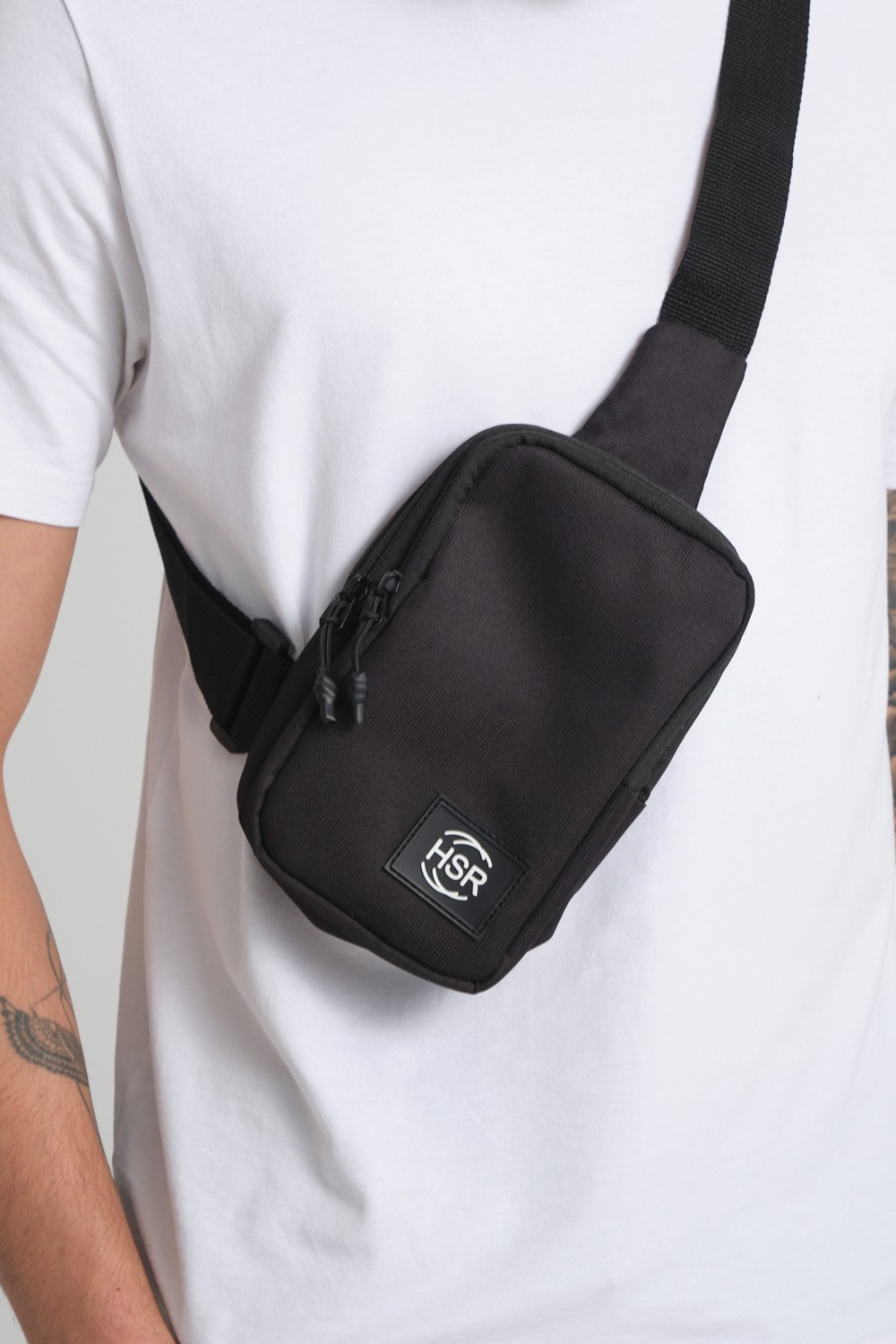 Hsr Unisex Su Geçirmez Günlük Spor Çapraz Ayarlanabilir Askılı Astarlı El Göğüs ve Omuz Çantası görsel 5