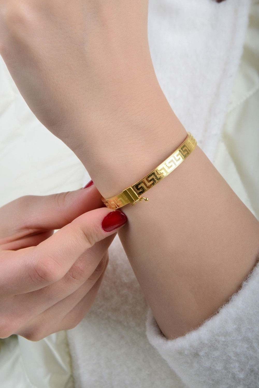 Kuyumcu Nurettin 11 gr (Gram) Grekli Kelepçe 22 Ayar Altın