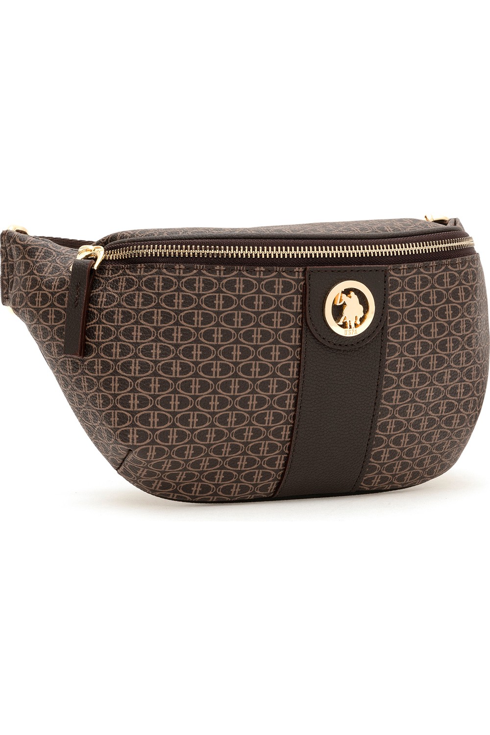 U.S. Polo Assn. Kadın Vizon Bel Çantası 50293693-VR052 görsel 4