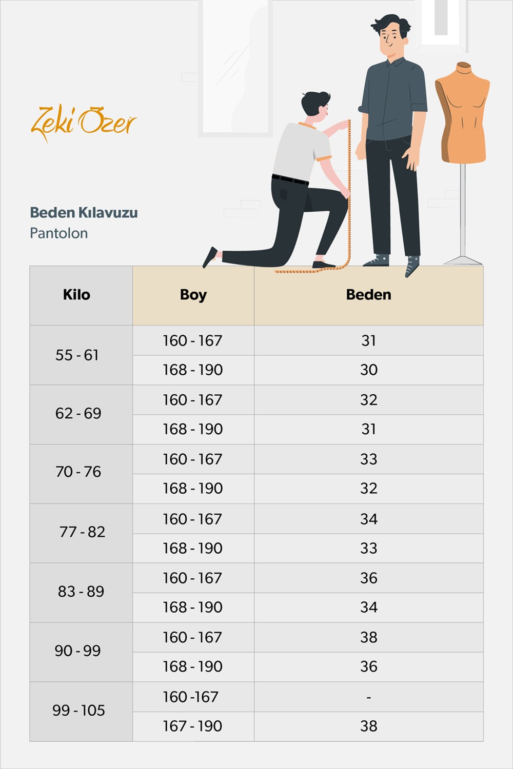 Zeki Özer Erkek Lacivert Kanvas Keten Pantolon görsel 4