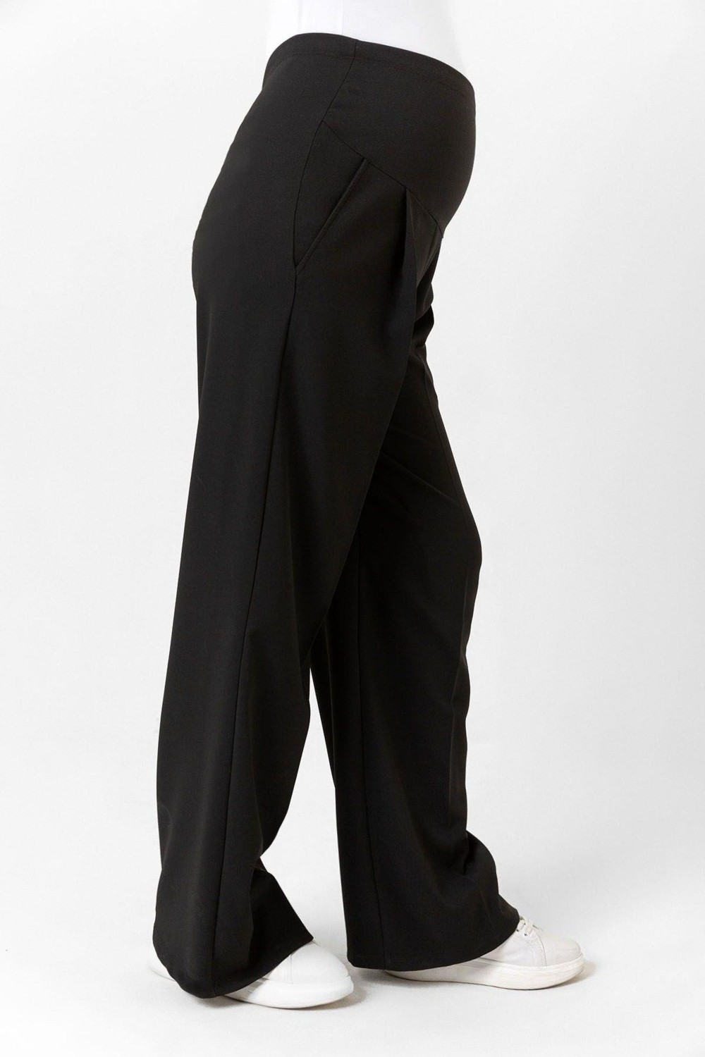 Artış Collection Ayarlanabilir Yüksek Bel Esnek Hamile Palazzo Pantolon PLZ01 görsel 4