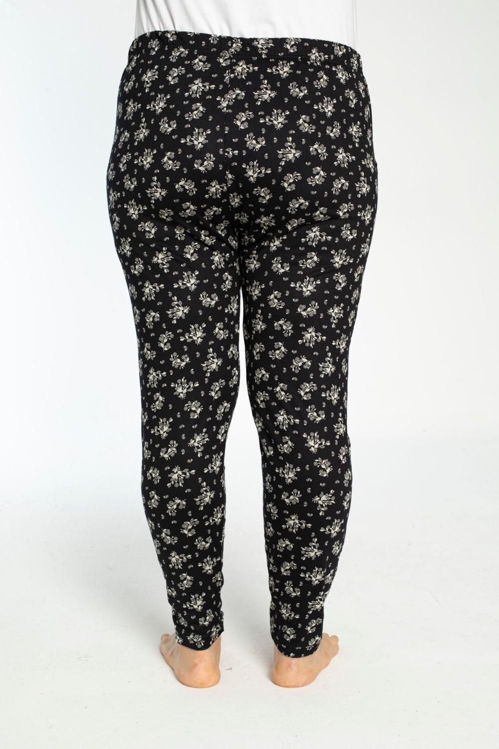 Lady Time Büyük Beden Cepli Viskon Yazlık Pijama Altı Y9 görsel 2