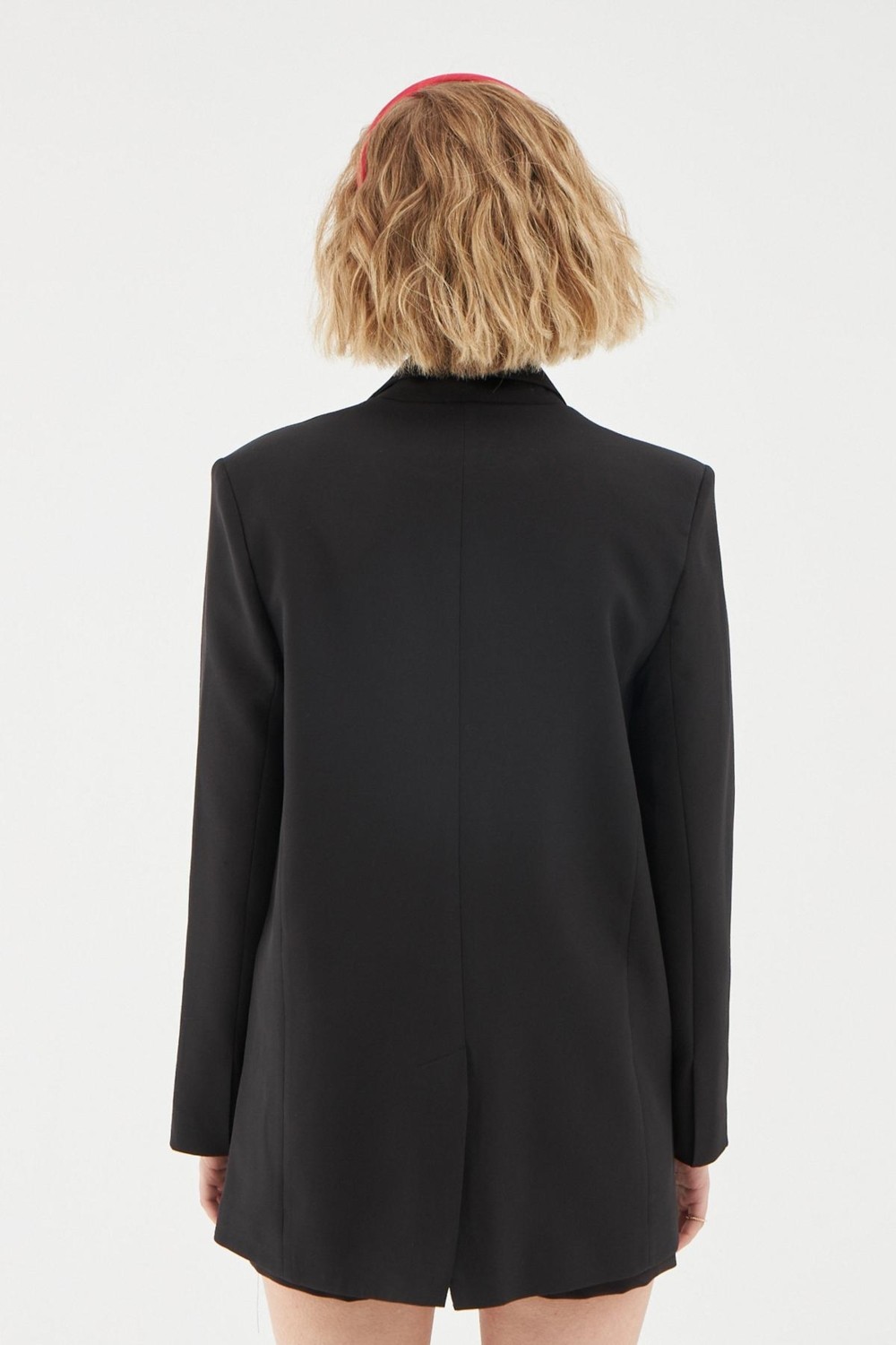 Quzu Blazer Ceket Siyah görsel 4