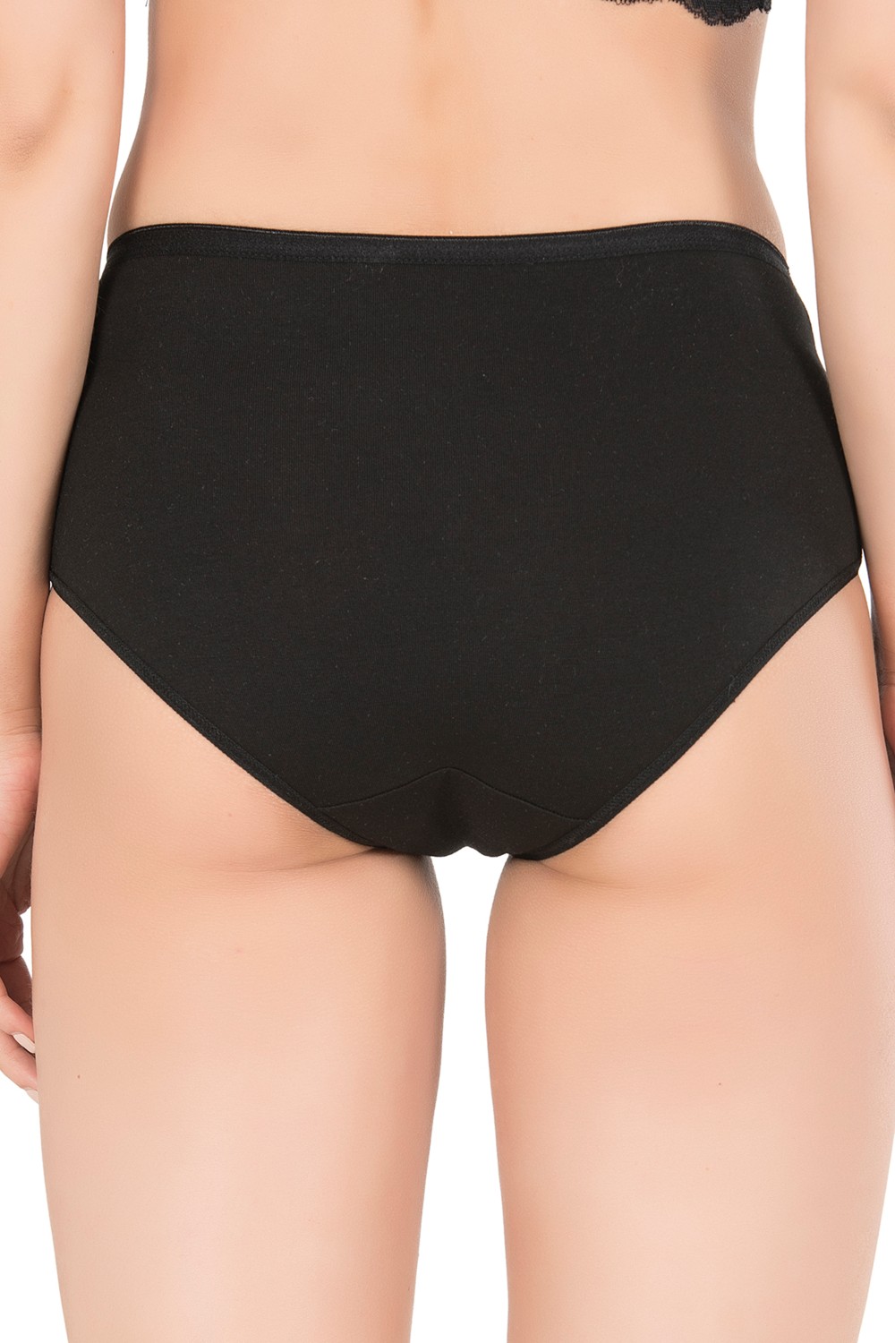 Özkan Underwear Özkan 23922 Kadın Pamuklu Modal Bato Yüksek Bel Külot görsel 3
