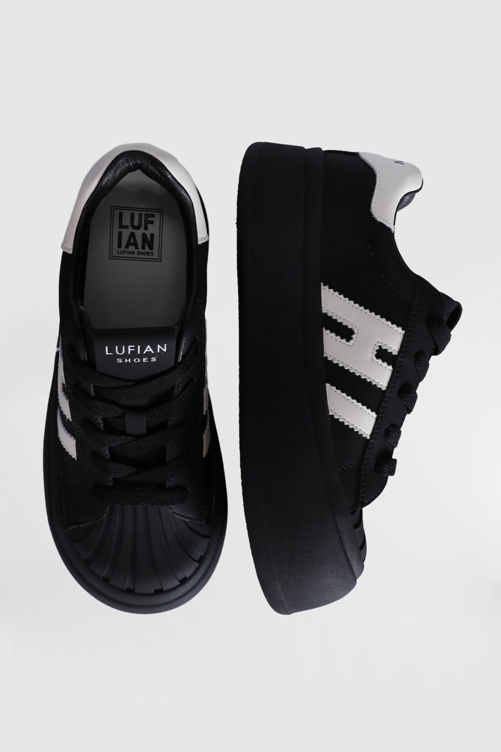 Lufian Amanda Kadın Sneaker Ayakkabı Beyaz görsel 5