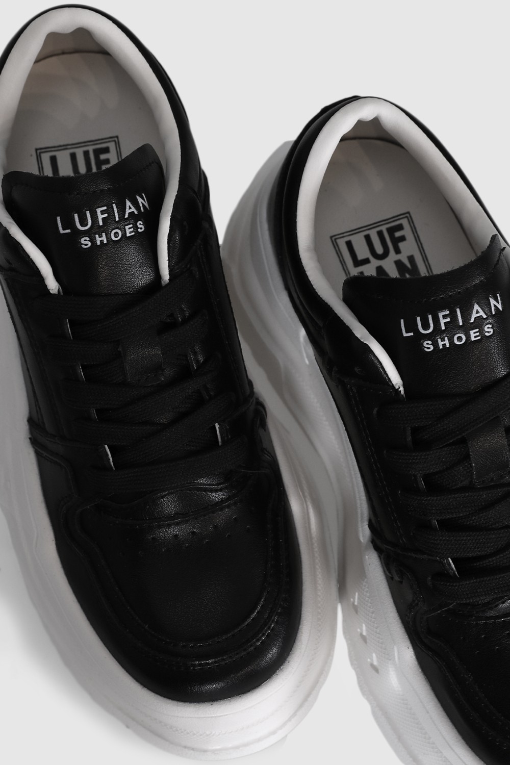 Lufian Darla Kadın Sneaker Ayakkabı Siyah görsel 3