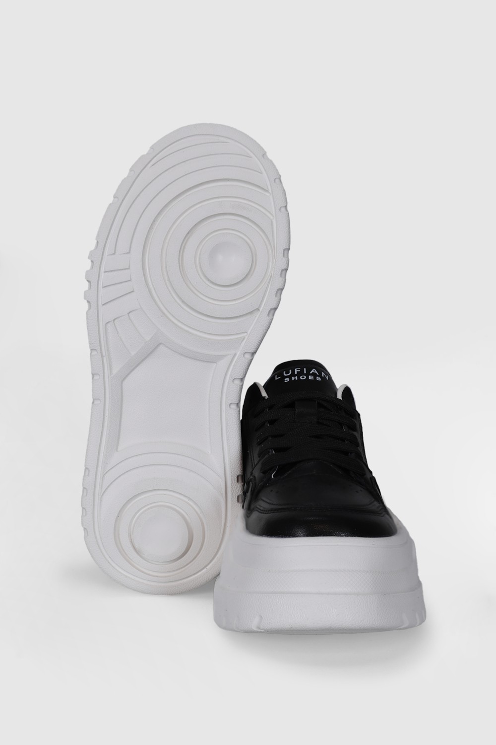Lufian Darla Kadın Sneaker Ayakkabı Siyah görsel 4