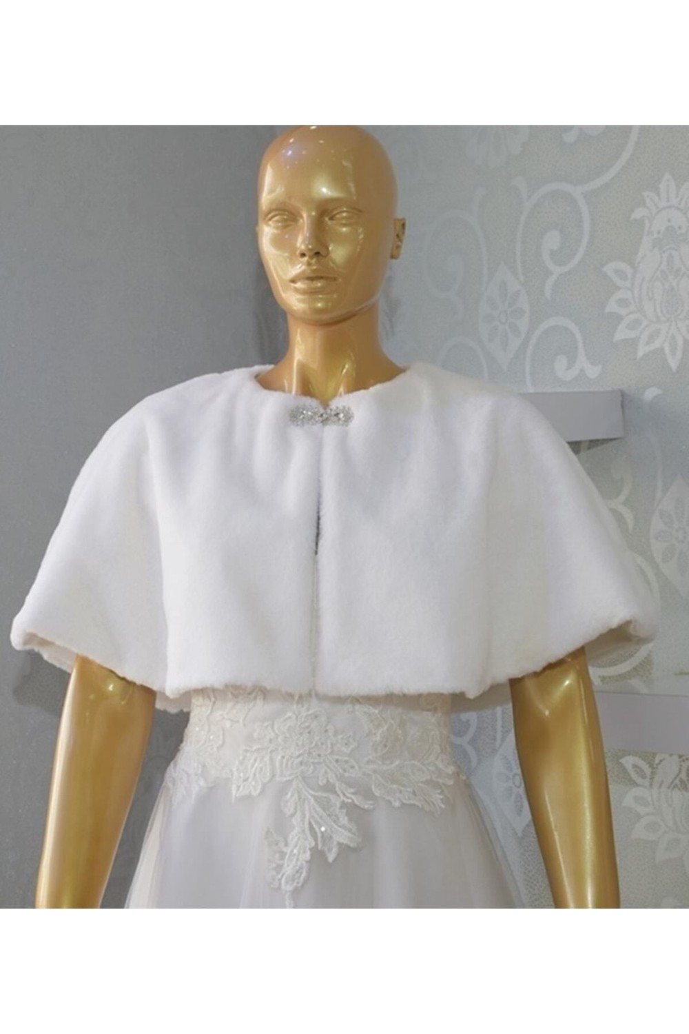 Paris in Paris Kırmızı Şifon Kaftan-Gelinlik Üstü Pelerin-Bindallı-Şifon Kaftan-Kırmızı Kına Elbisesi görsel 7