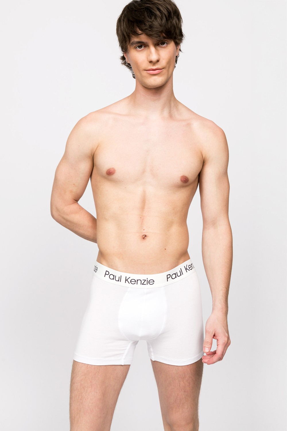 Paul Kenzie 3’lü Erkek Boxer, Comfort Flex, Whitey görsel 4