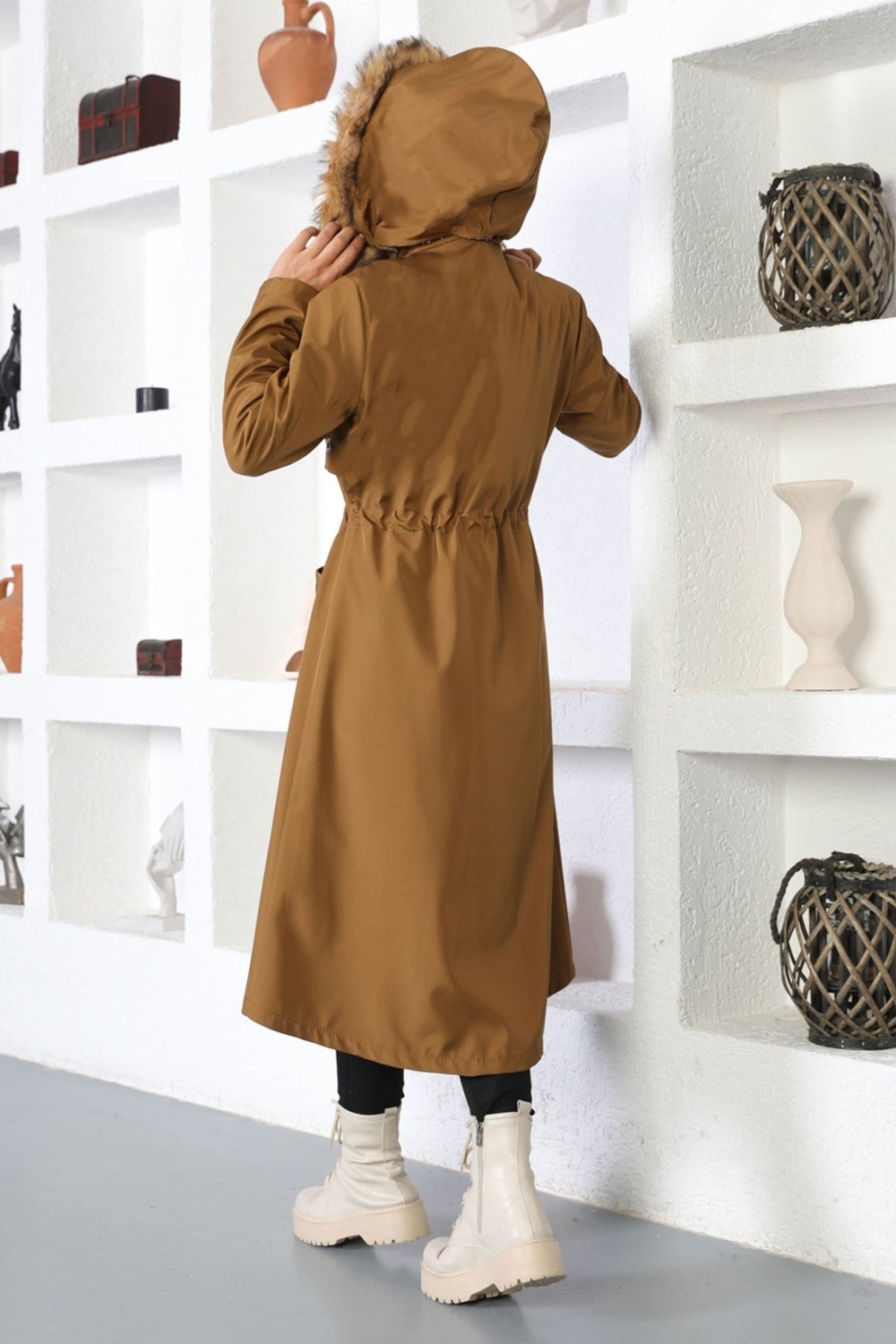 Missvalle Kuşgözü Detaylı Armalı Mont Taba 10354 görsel 5