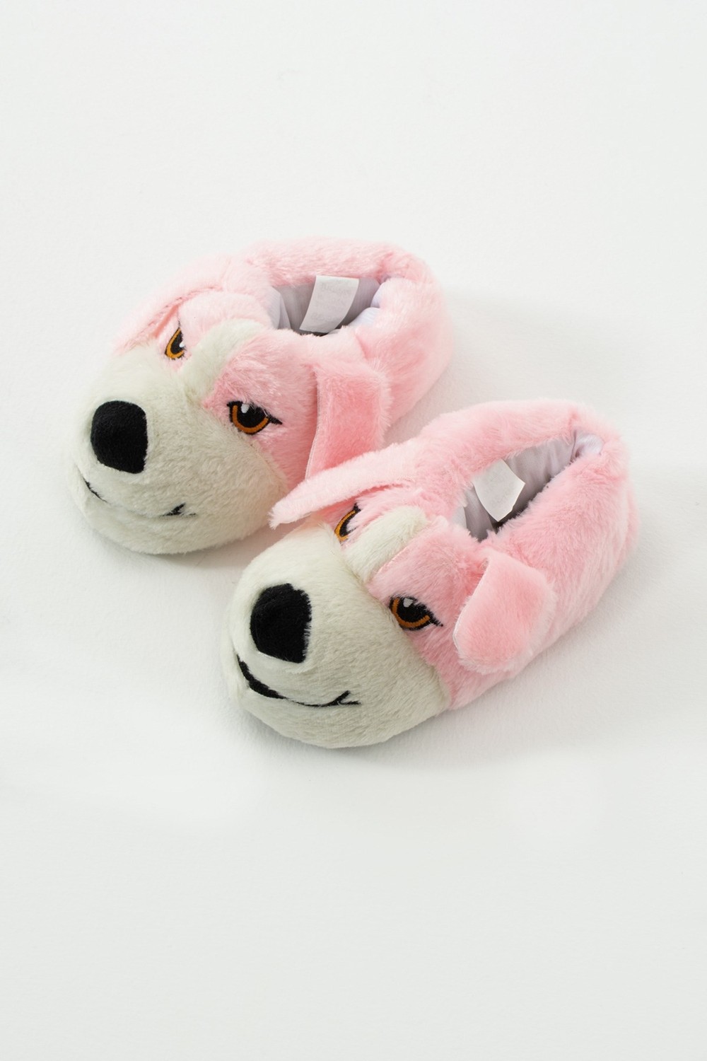 Albishoes Sevimli Köpek Hayvan Figürlü Peluş Yumuşak Taban Ev Botu Kışlık Hayvanlı Ev Panduf (30-40) görsel 5