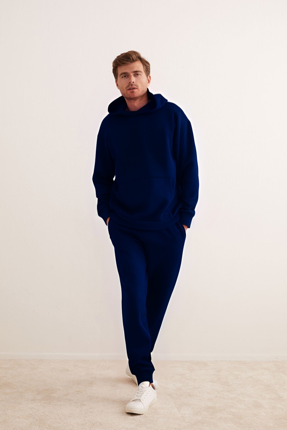 CMZ Collection Erkek 3 Iplik Oversize Bol Kesim Rahat Günlük Eşofman Takımı