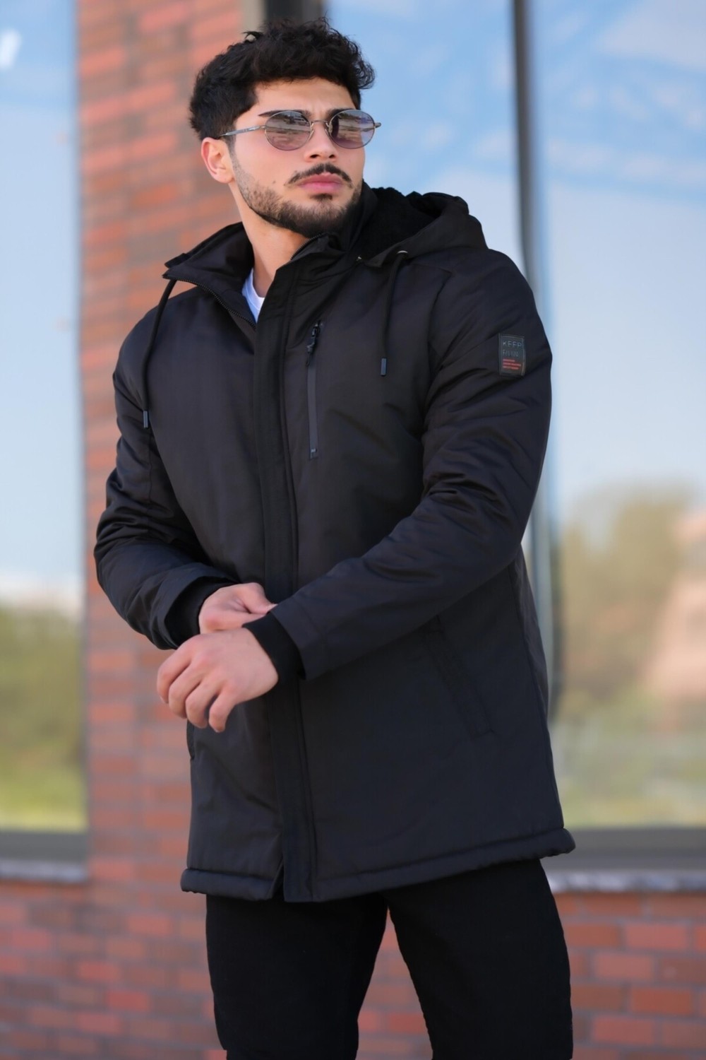 Stil Kombin Içi Kürk Astarlı Su Geçirmez MONT&KABAN&PARKA_50209