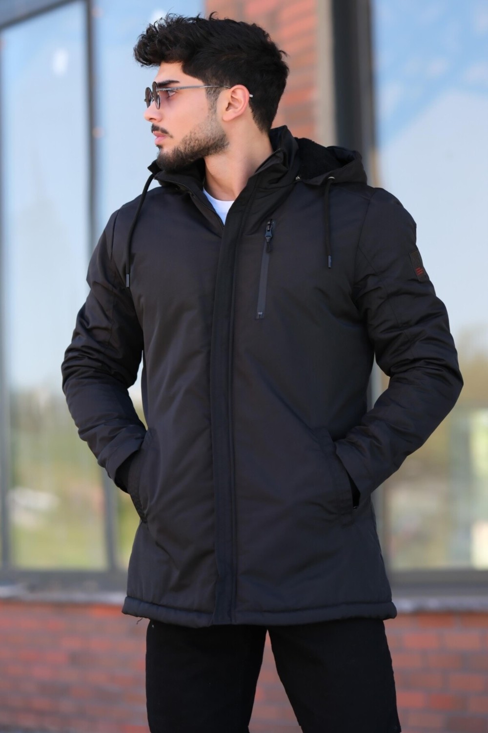 Stil Kombin Içi Kürk Astarlı Su Geçirmez MONT&KABAN&PARKA_50209 görsel 2