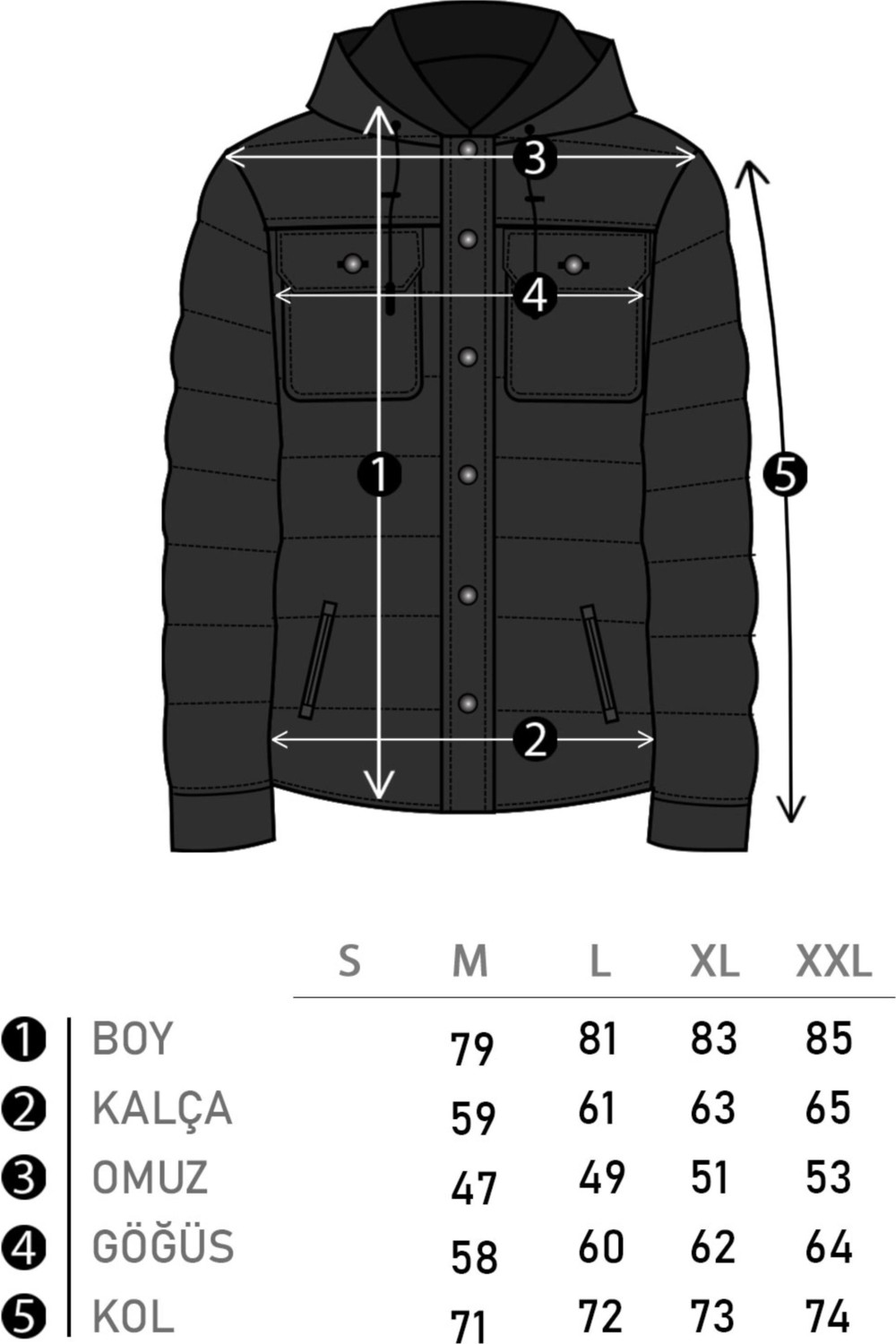 Stil Kombin Içi Kürk Astarlı Su Geçirmez MONT&KABAN&PARKA_50209 görsel 5