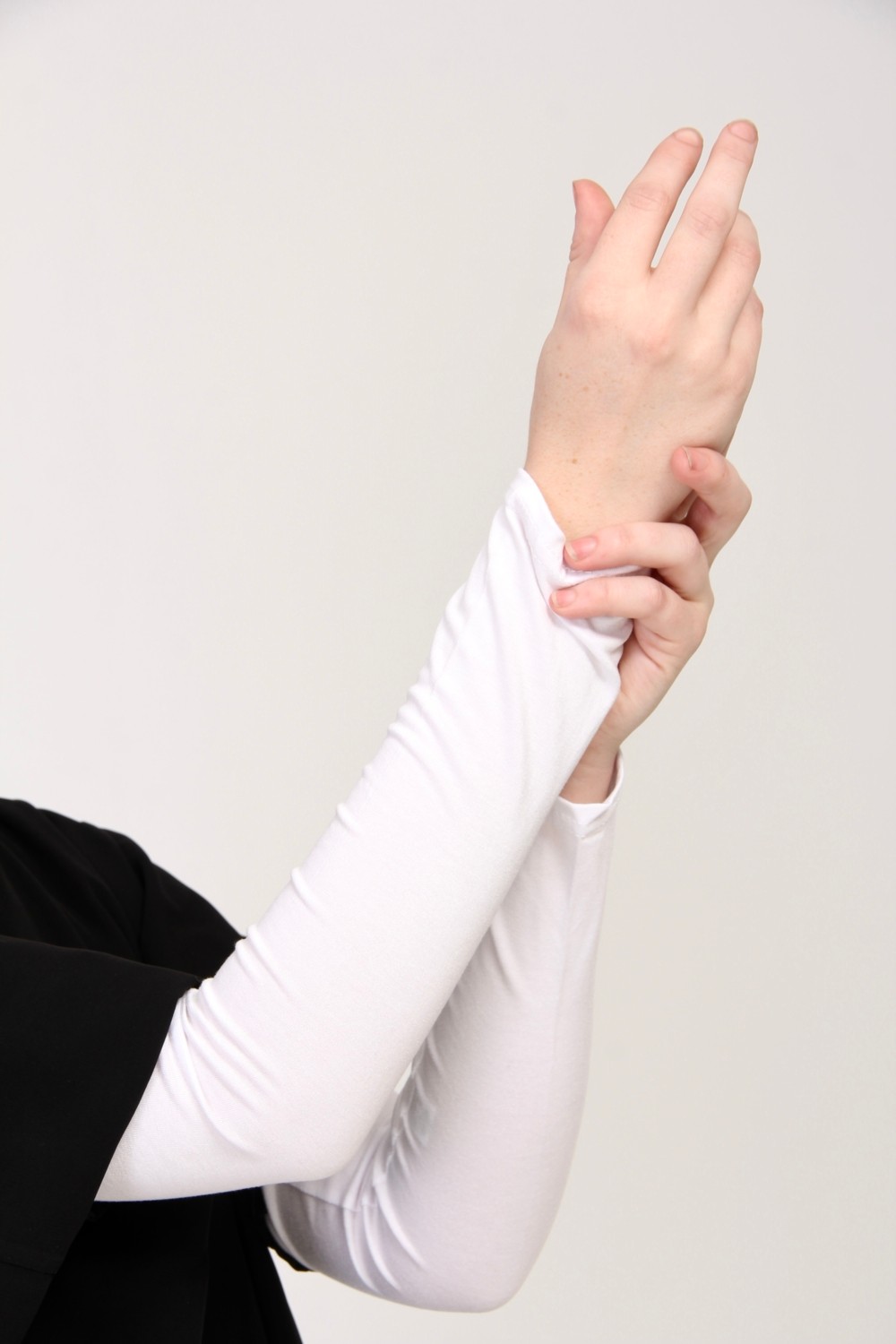 Manolyaşal İslamic Hijab Manolya Şal Likralı Kaymayan Kurtarıcı 1 Çift Tesettür Kolluk görsel 7