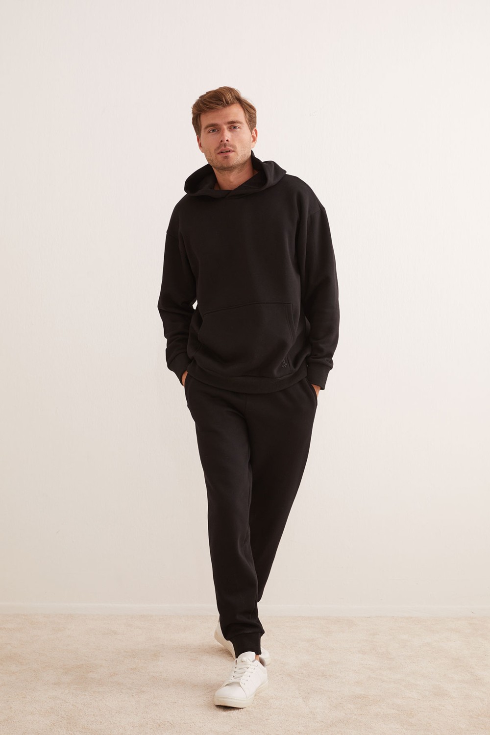 CMZ Collection Erkek 3 Iplik Oversize Bol Kesim Rahat Günlük Eşofman Takımı