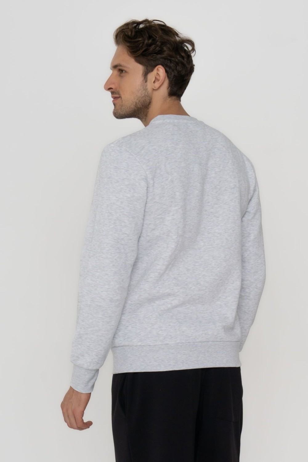 Jack & Jones Erkek Göğüs Logo Baskılı Sweatshirt - Minder görsel 4