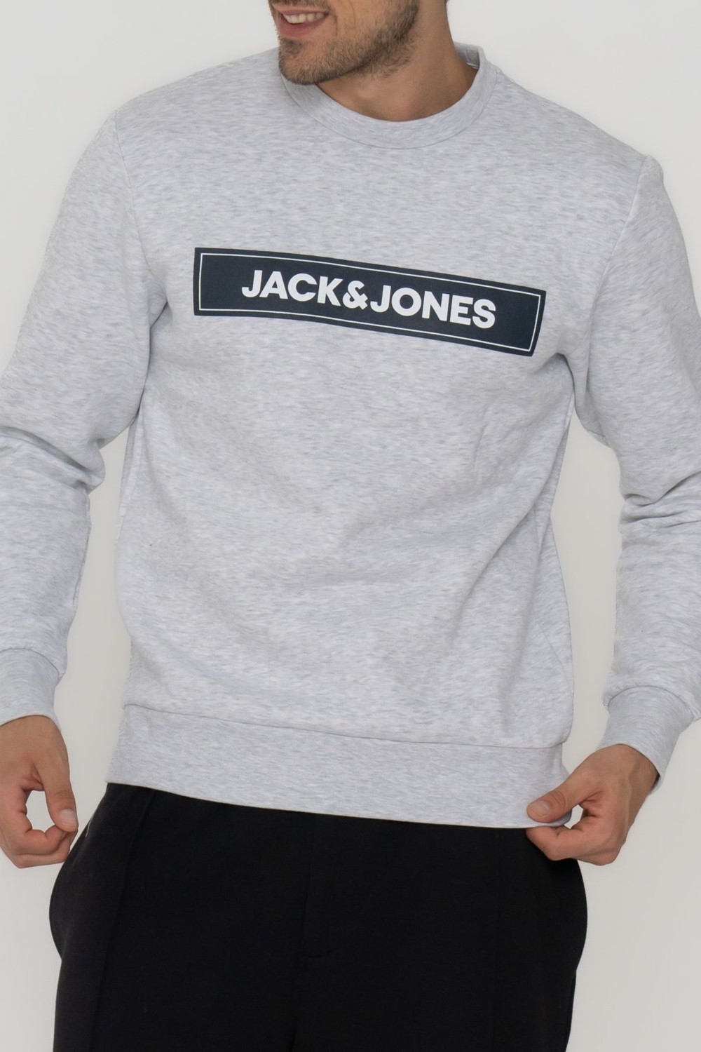 Jack & Jones Erkek Göğüs Logo Baskılı Sweatshirt - Minder görsel 6