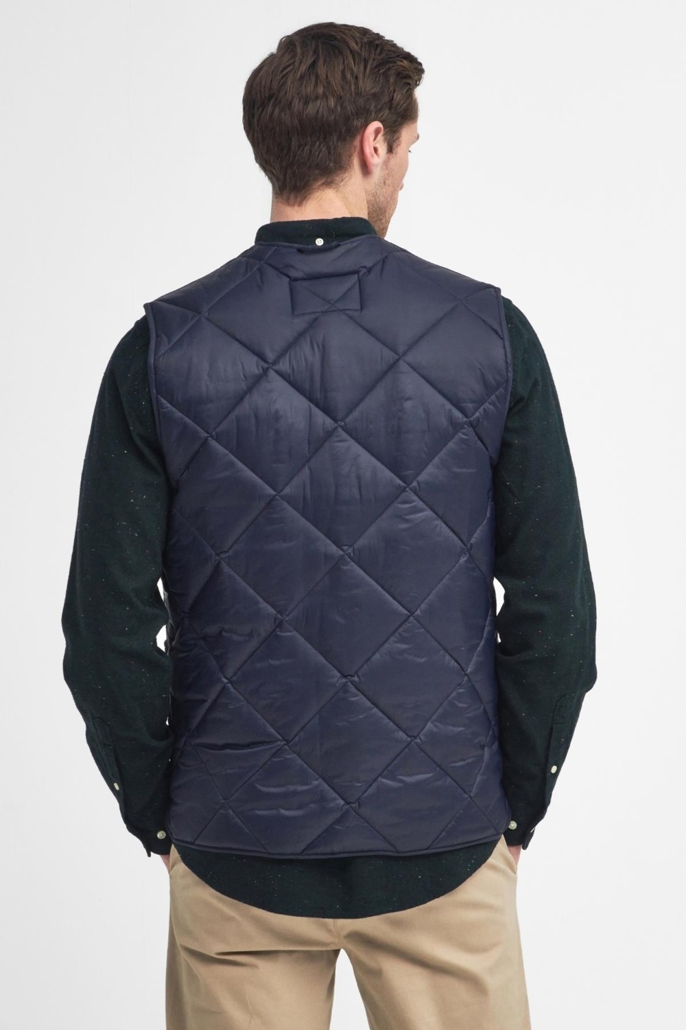 Barbour Large Box Kapitone Içlik-Yelek - Bedale, Beaufort, Ashby ve Bristol Ceketler ile Uyumludur NY71 Navy görsel 5
