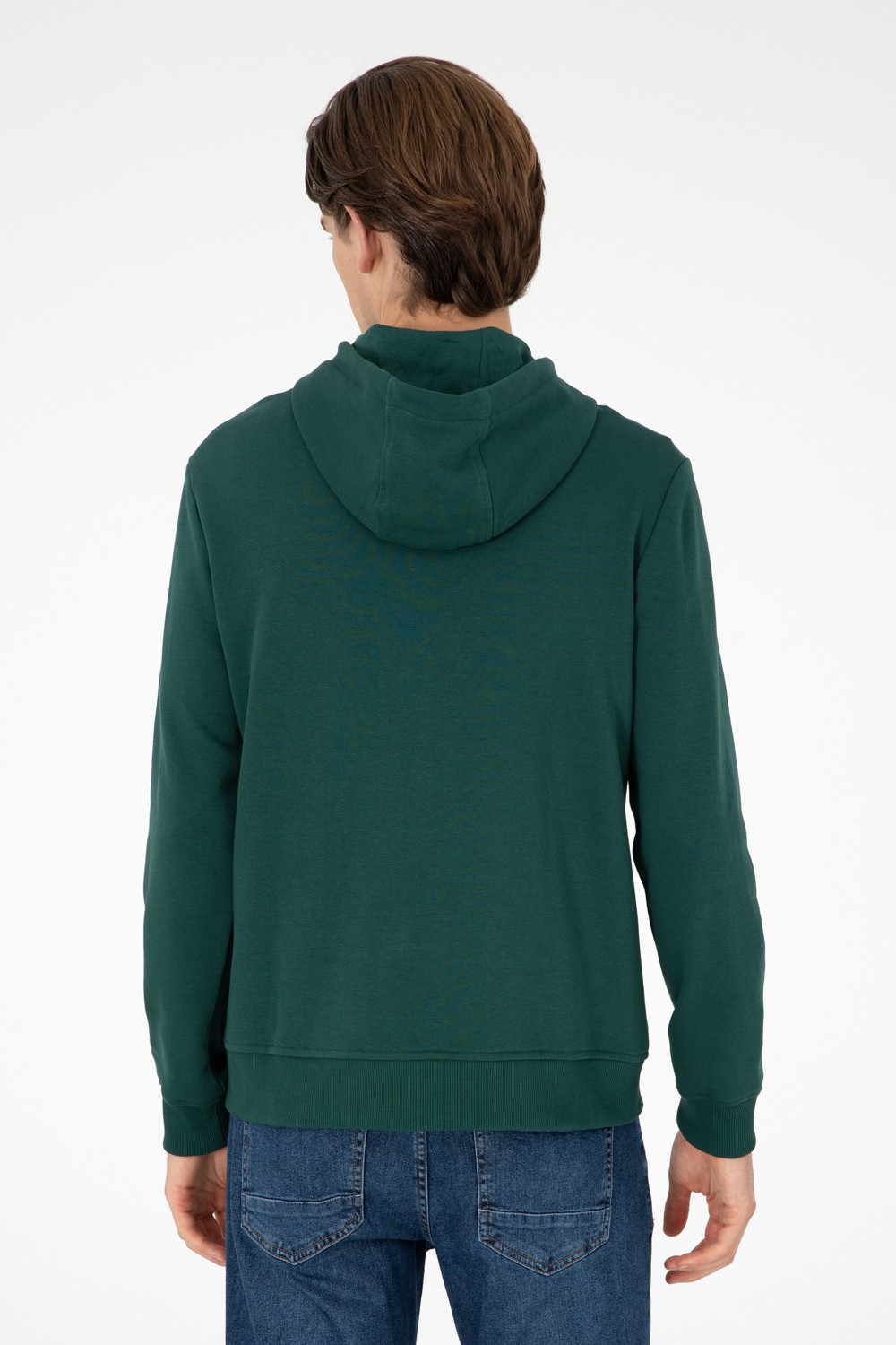 U.S. Polo Assn. Erkek Kahverengi Örme Hırka 50295147-VR029 görsel 5