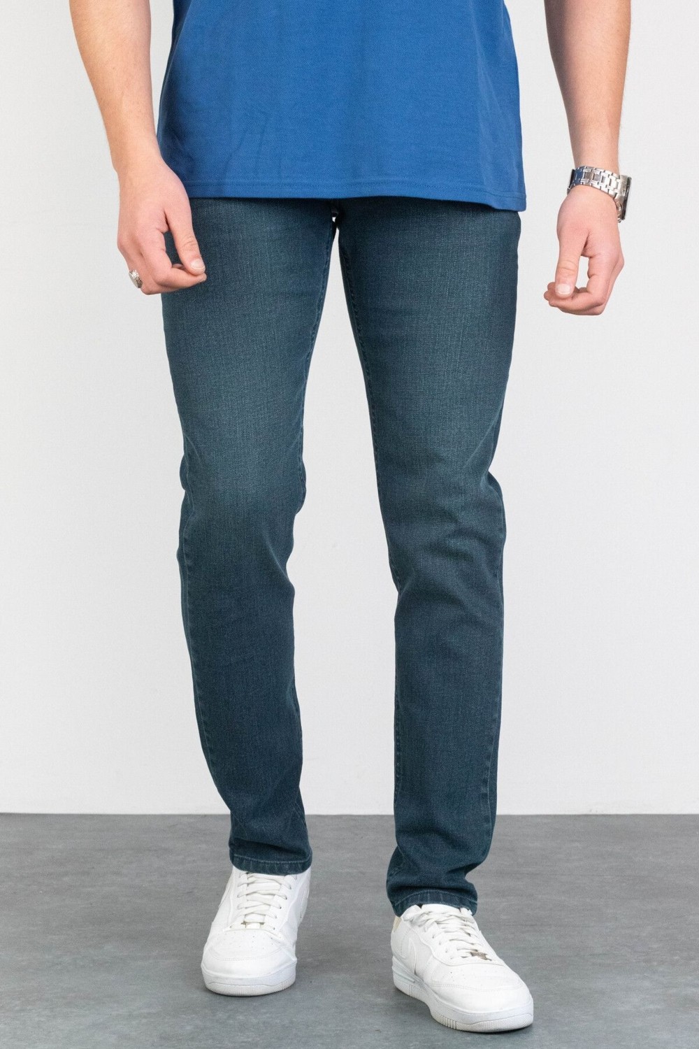 Hlt Jeans Erkek Haki Cep Lycralı Slim Fit Kot Pantolon Hltvalgreen görsel 4