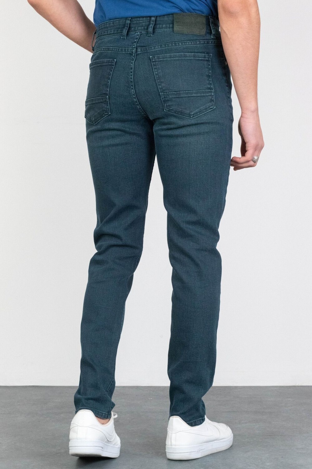 Hlt Jeans Erkek Haki Cep Lycralı Slim Fit Kot Pantolon Hltvalgreen görsel 6