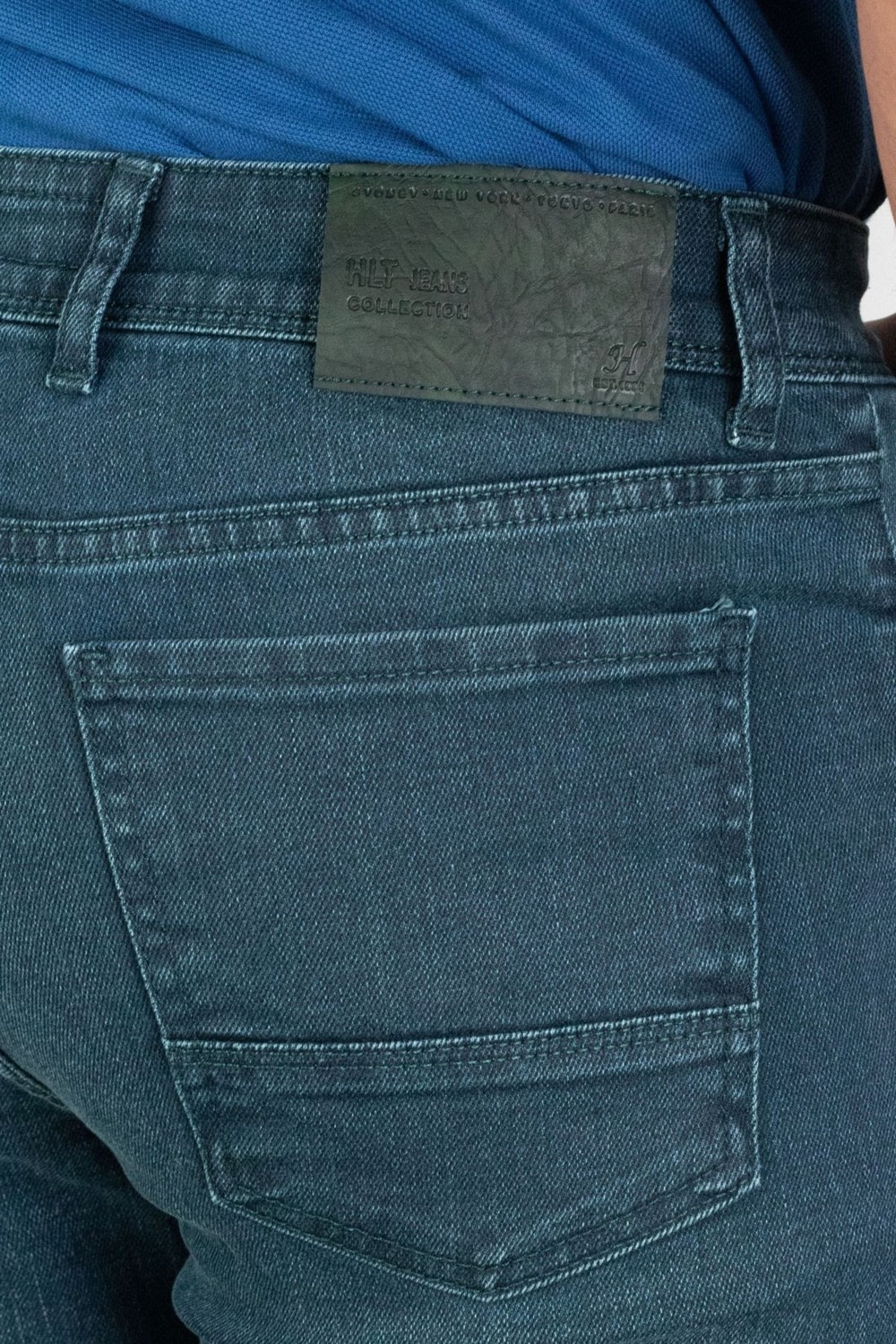 Hlt Jeans Erkek Haki Cep Lycralı Slim Fit Kot Pantolon Hltvalgreen görsel 7
