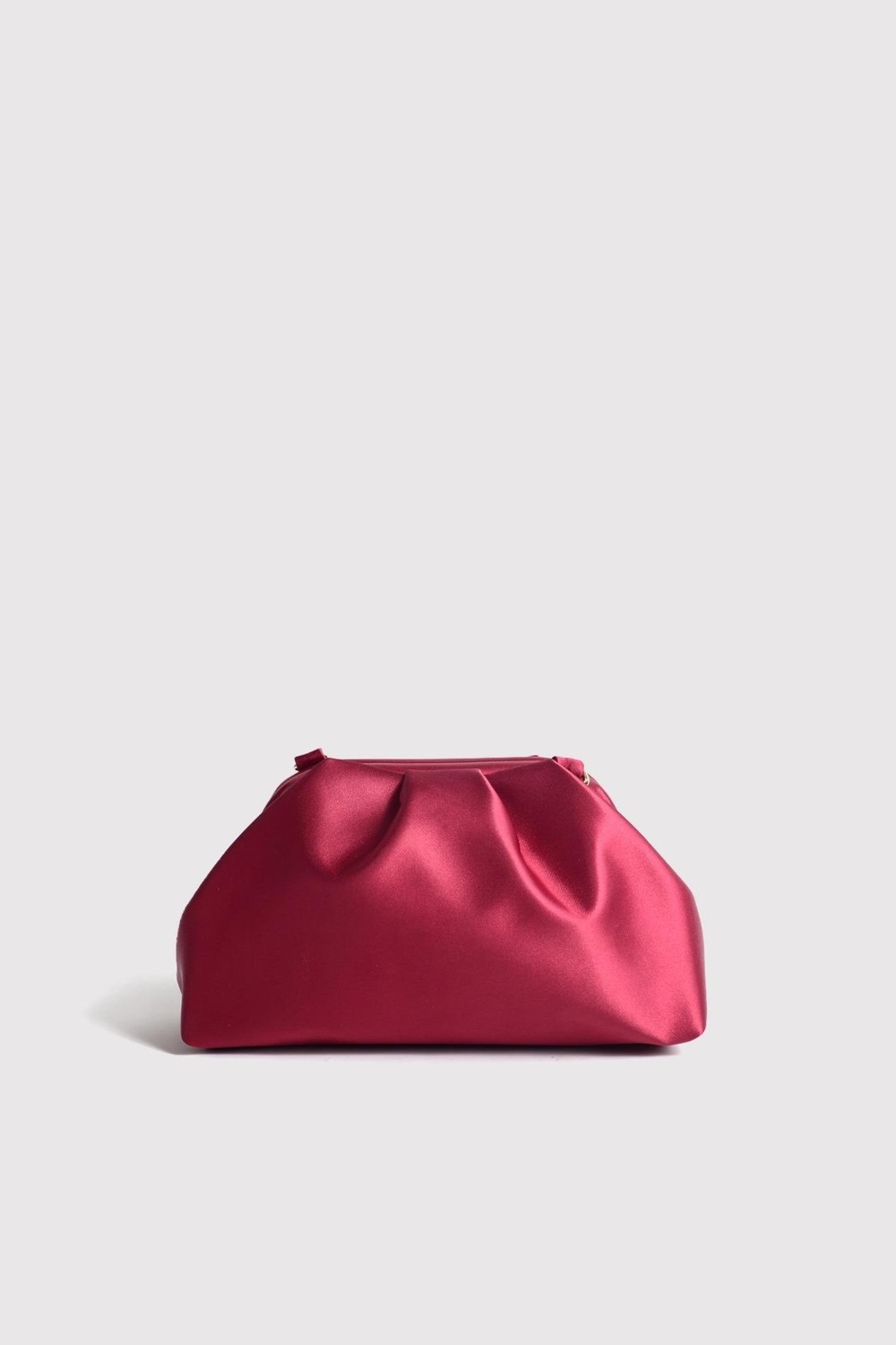 Berlesi Fuşya Kadın Saten Clutch Abiye Çanta