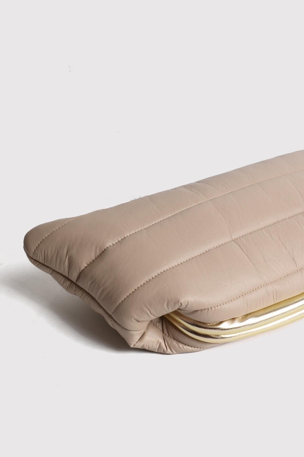 Berlesi Vizon Kadın Şişme Puf Clutch Çanta görsel 5