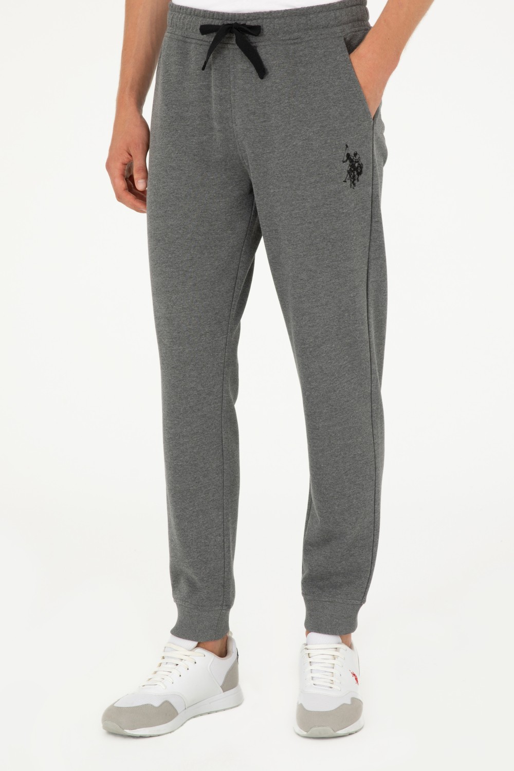 U.S. Polo Assn. Erkek Bordo Eşofman Altı 50295174-VR014 görsel 8