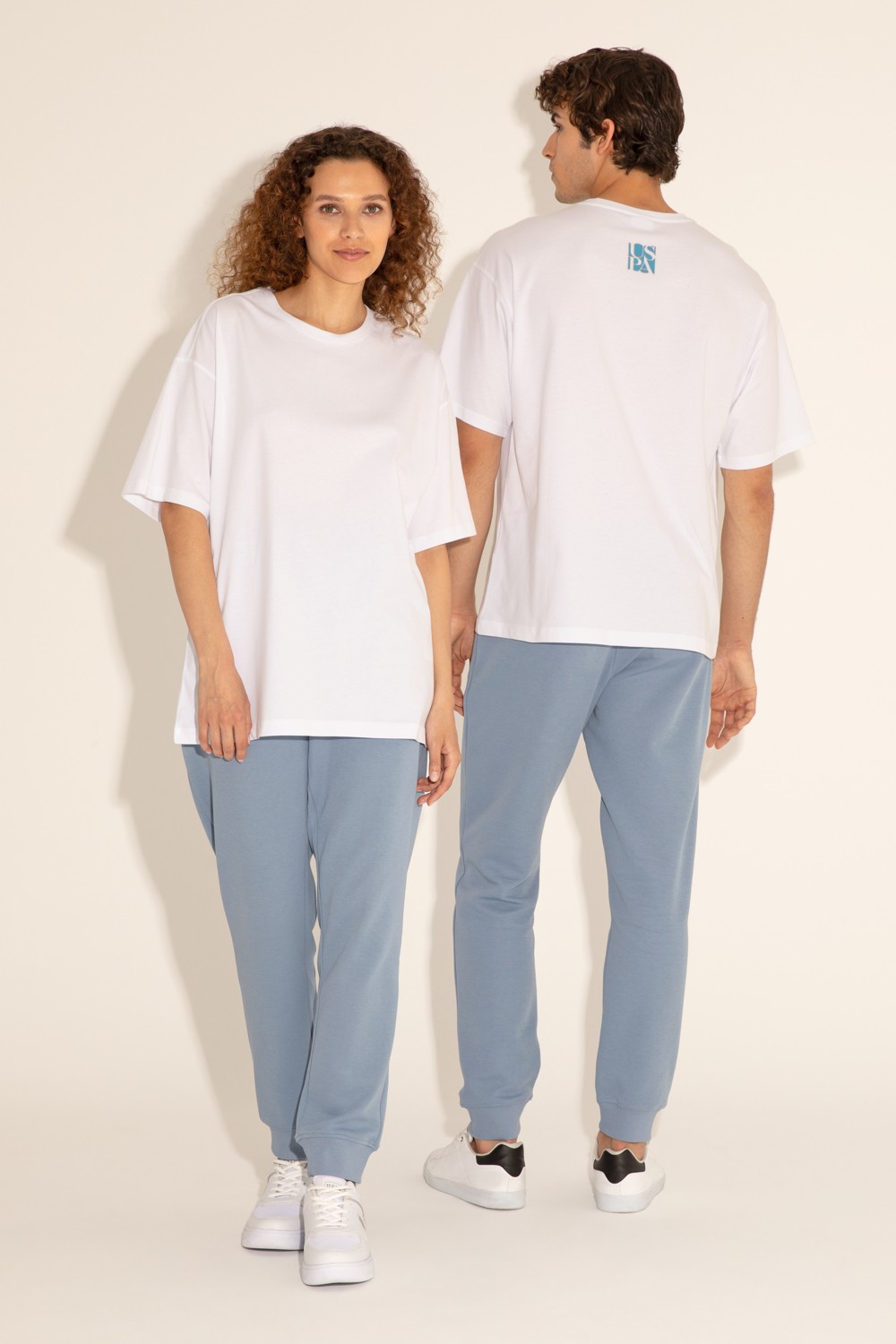 U.S. Polo Assn. Erkek Comfort Fit Bisiklet Yaka Beyaz Tişört 50287046-VR013 görsel 2