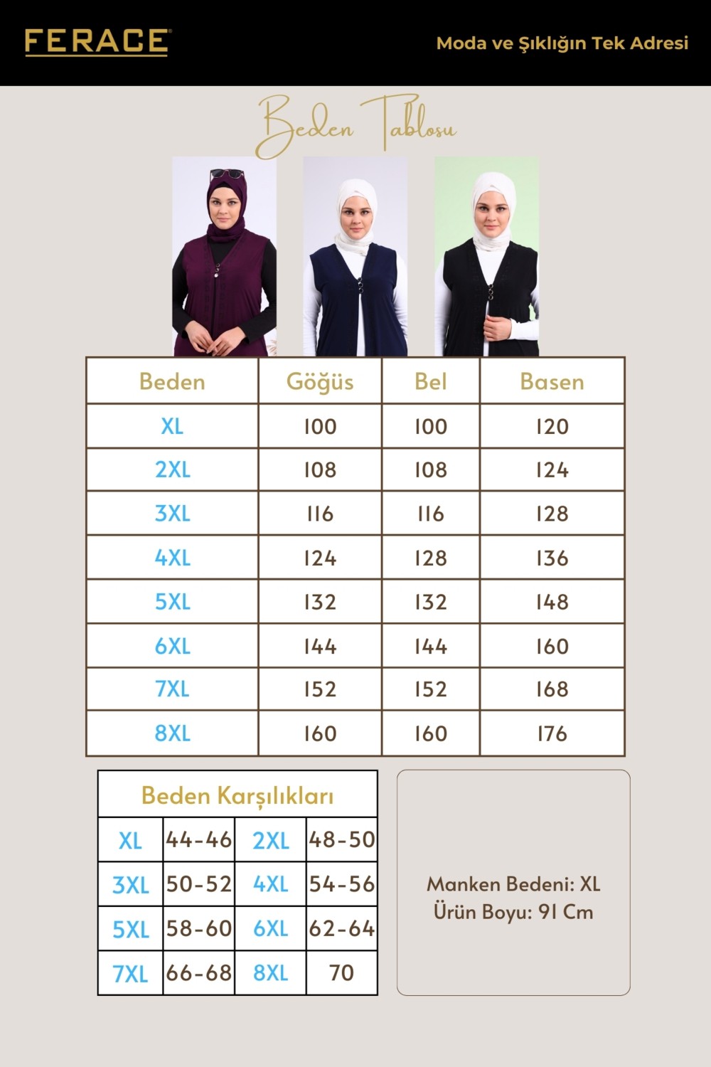 FERACE Kadın Mürdüm Üç Düğmeli Likralı Yelek Geniş Kalıp ile Rahat Kullanım Sunar görsel 2