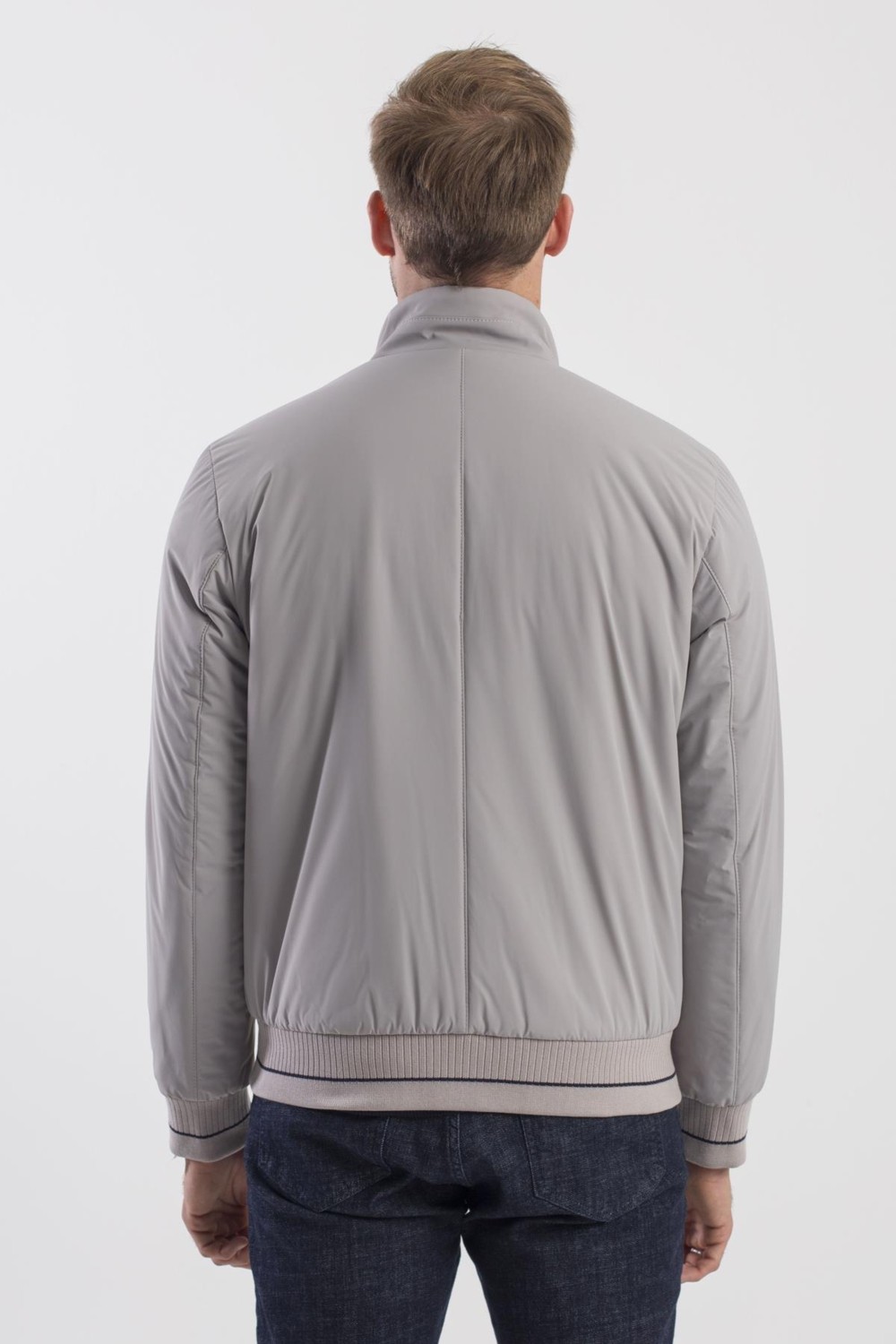 Jakamen Taş Comfort Fit Dik Yaka Mont görsel 4