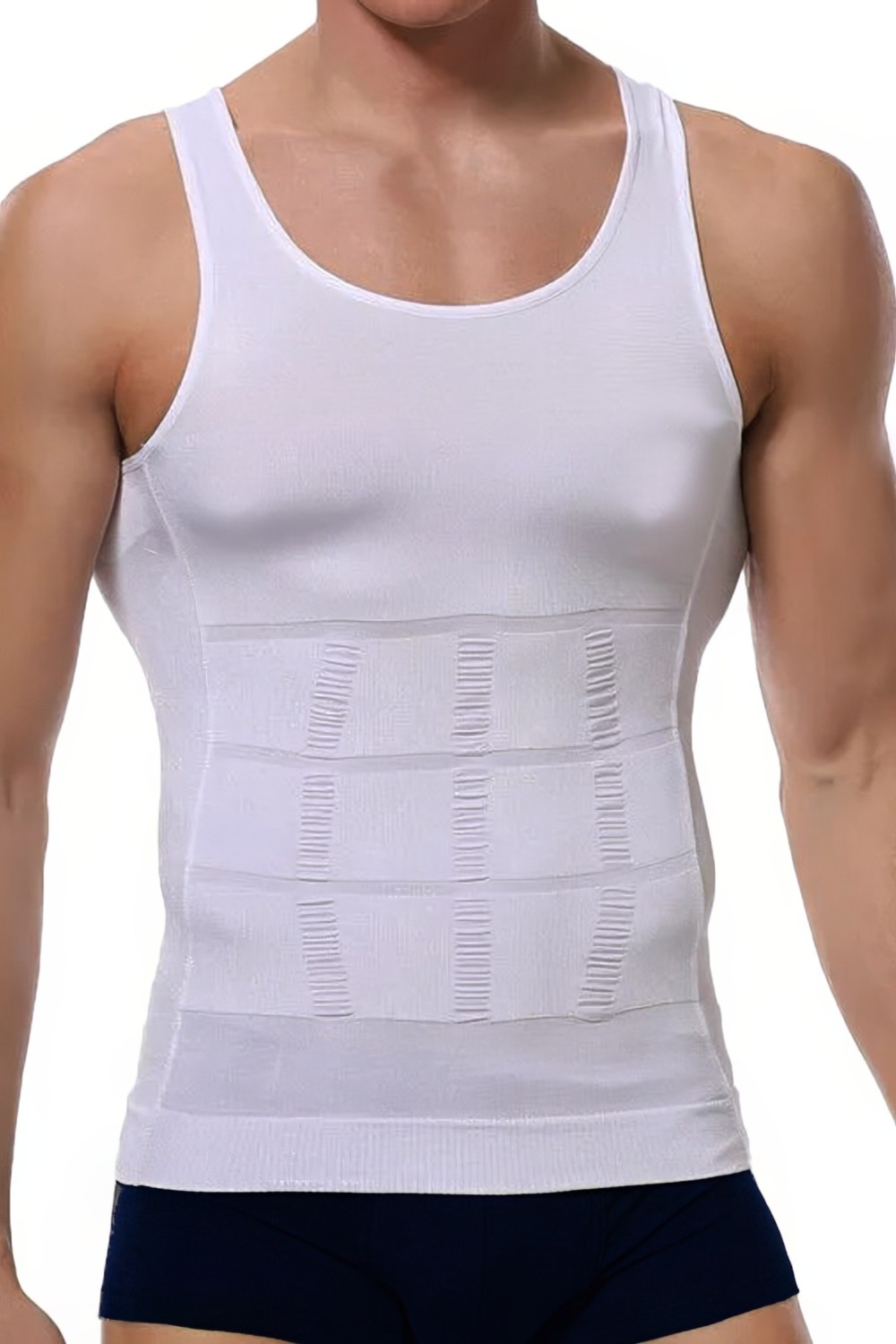 Elilom Yukka Erkek Korse Shapewear Atlet Göbek ve Göğüs Toparlayıcı Dik Duruş Sıkılaştırıcı Fit görsel 2