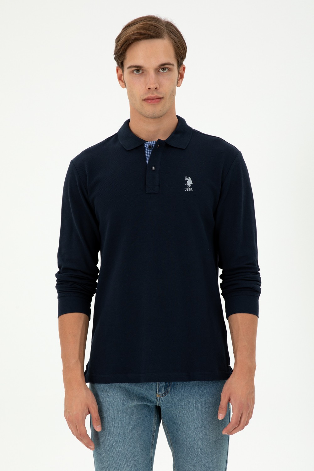 U.S. Polo Assn. Erkek Açık Haki Sweatshirt 50289062-VR183
