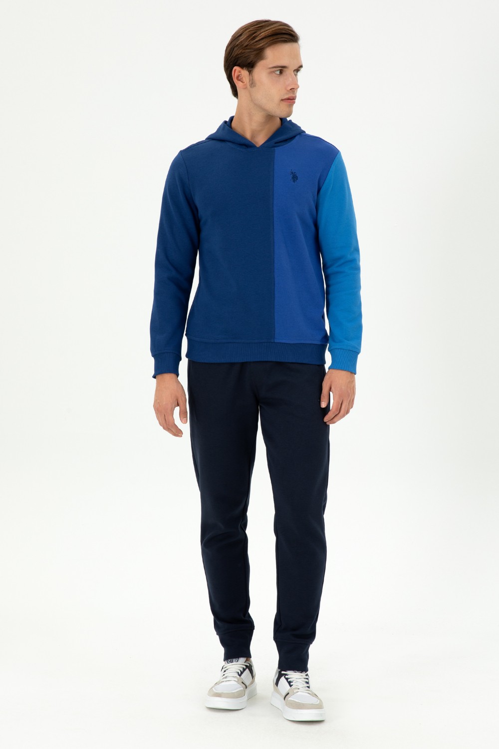 U.S. Polo Assn. Erkek İndigo Sweatshirt 50293451-VR028 görsel 4