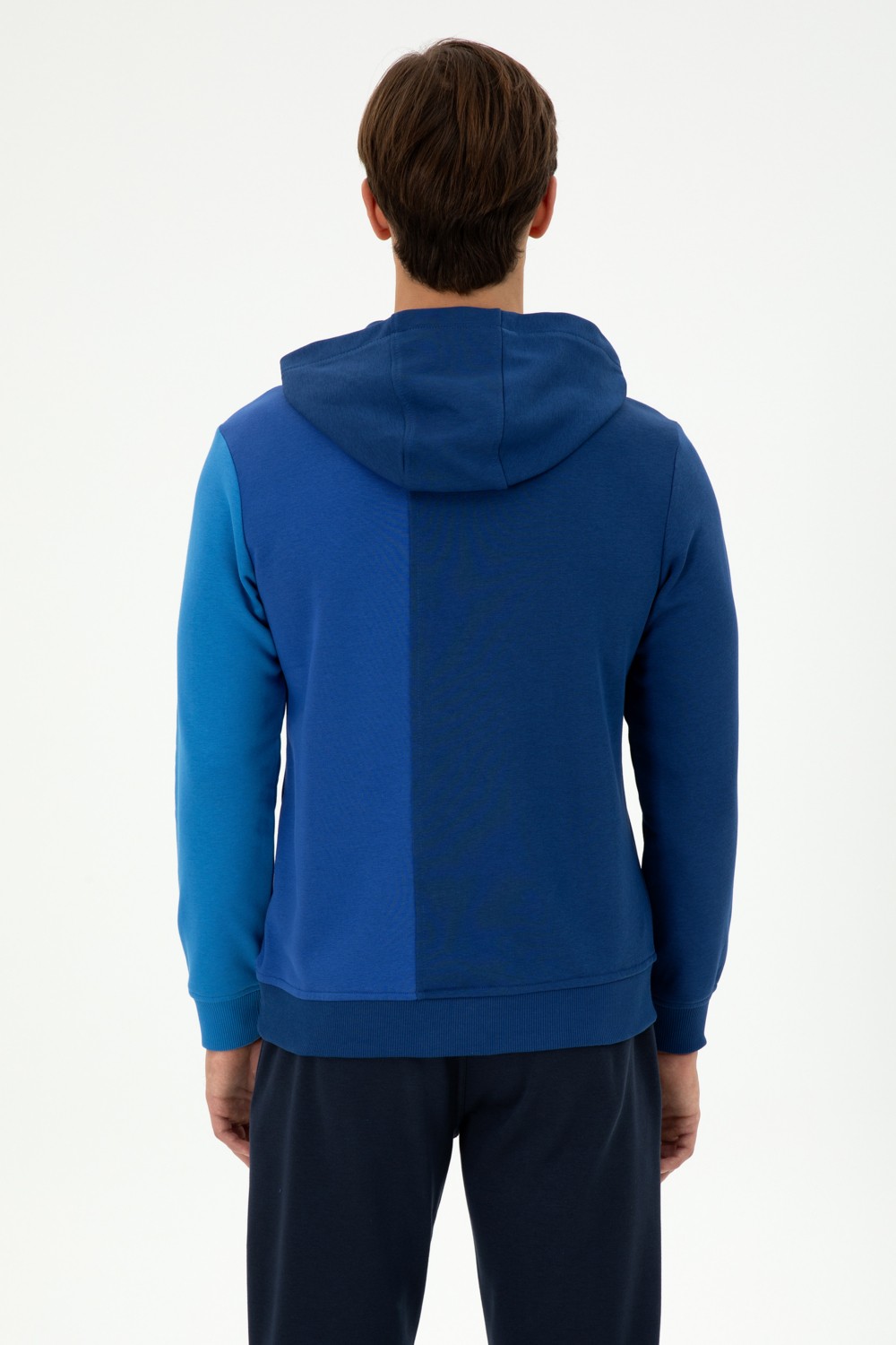 U.S. Polo Assn. Erkek İndigo Sweatshirt 50293451-VR028 görsel 5