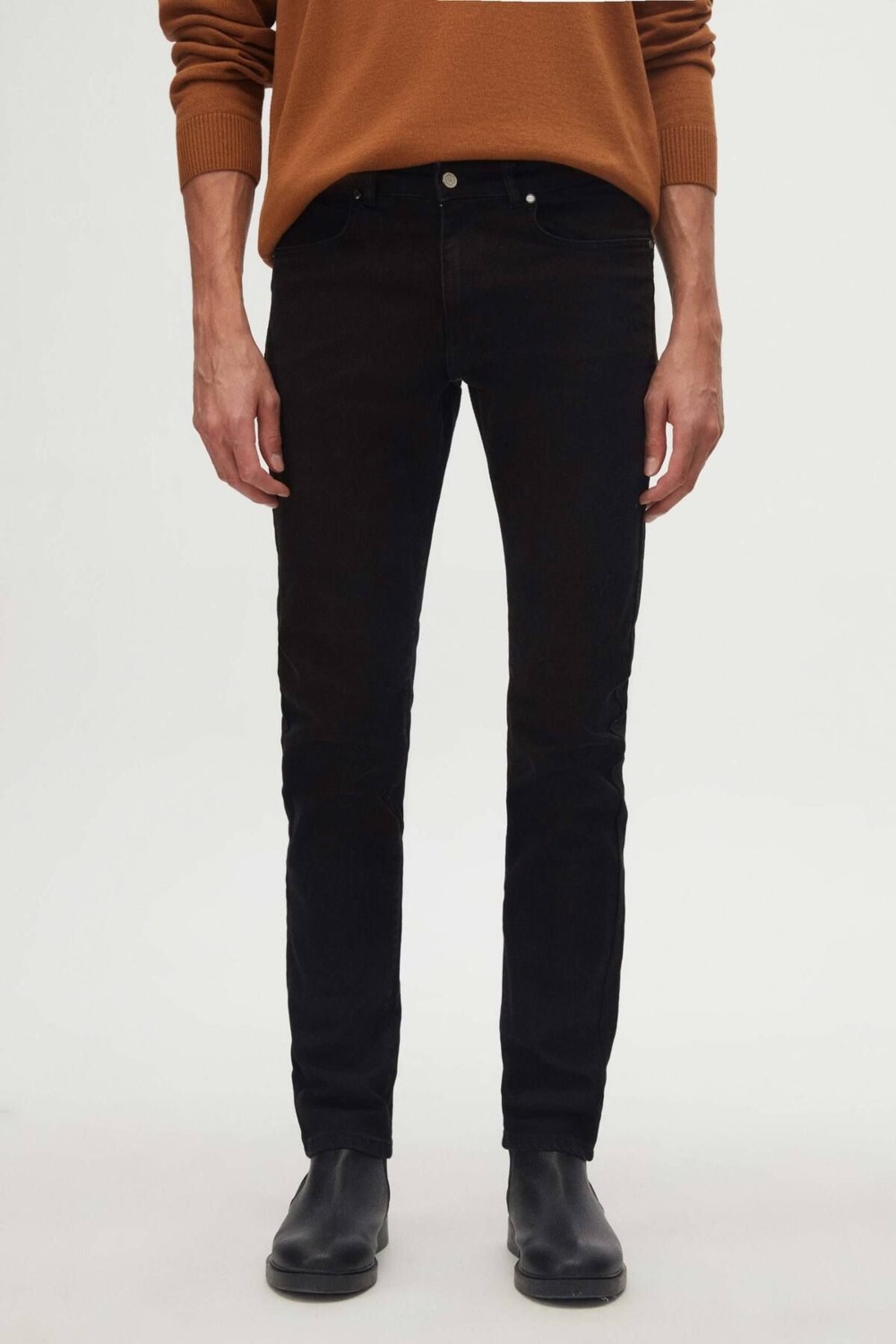D'S Damat Slim Fit Antrasit Düz Jean Kot Beş Cepli Likralı Yıkamalı Denim Pantolon 6HCJ3ORT00102