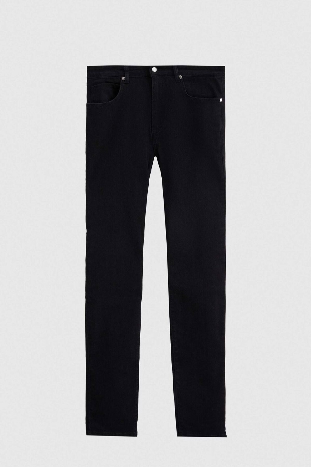 D'S Damat Slim Fit Antrasit Düz Jean Kot Beş Cepli Likralı Yıkamalı Denim Pantolon 6HCJ3ORT00102 görsel 4