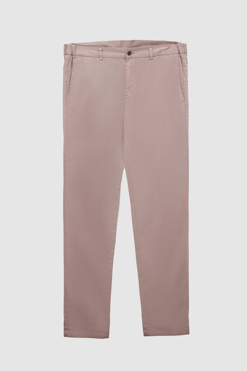 D'S Damat Slim Fit Haki Armürlü Yan Beli Lastikli Esnek Likralı Yandan Cepli Chino Pantolon 2HCC3ORT20001 görsel 4