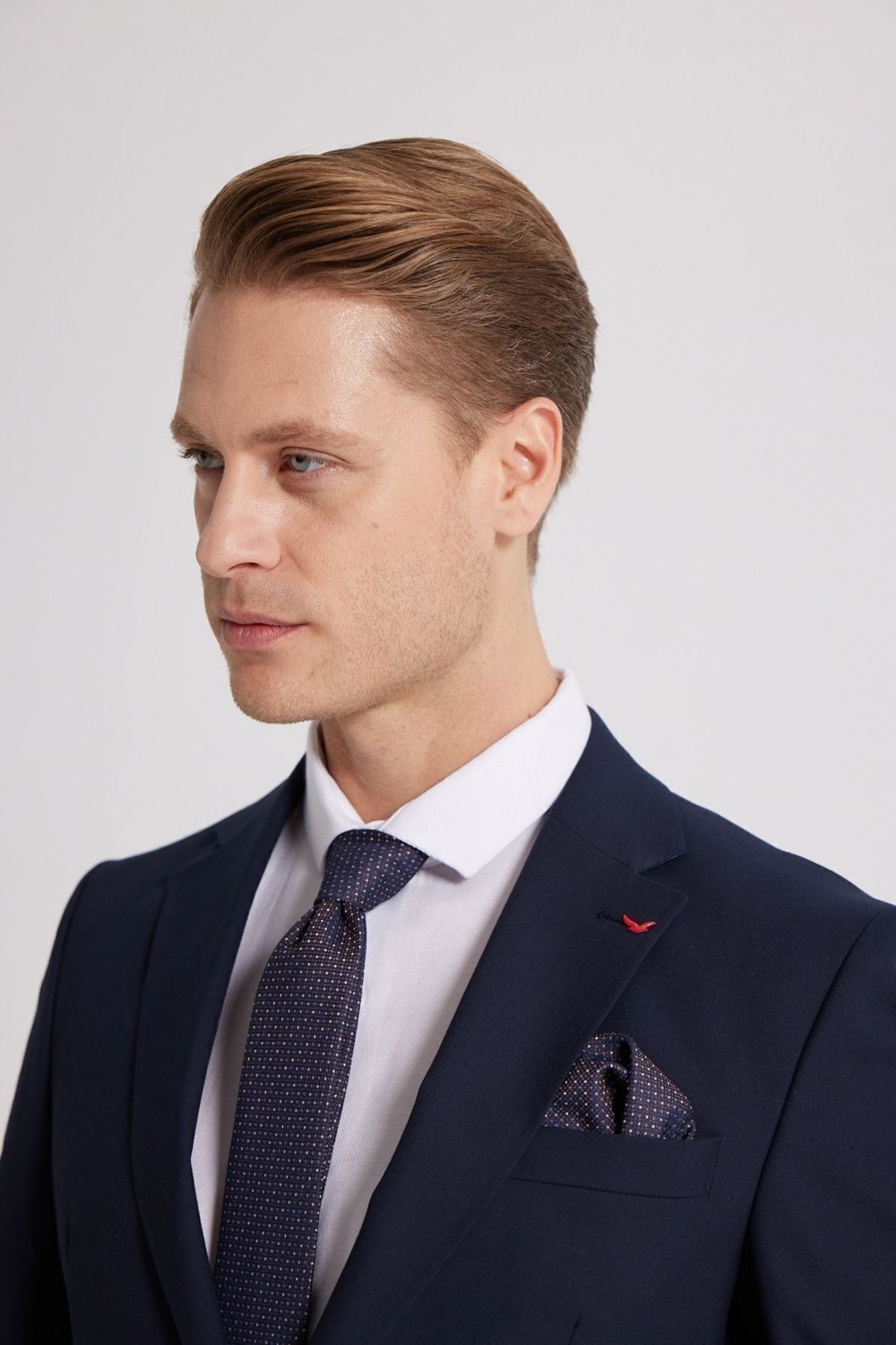 D'S Damat Slim Fit Siyah Düz Mono Yaka Çift Yırtmaçlı Astarlı Takim Elbise 4HF05ORT01577 görsel 3