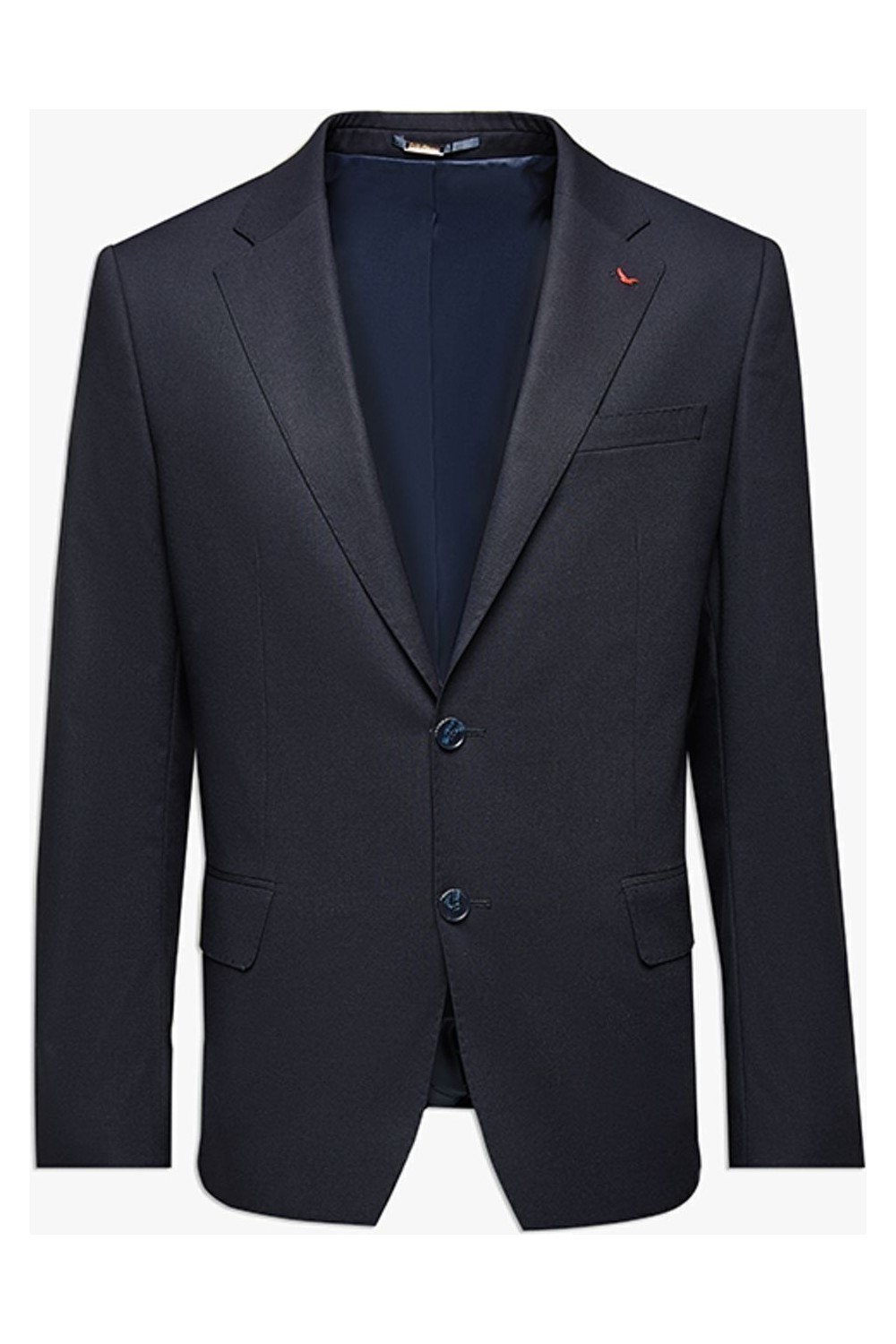 D'S Damat Slim Fit Siyah Düz Mono Yaka Çift Yırtmaçlı Astarlı Takim Elbise 4HF05ORT01577 görsel 5