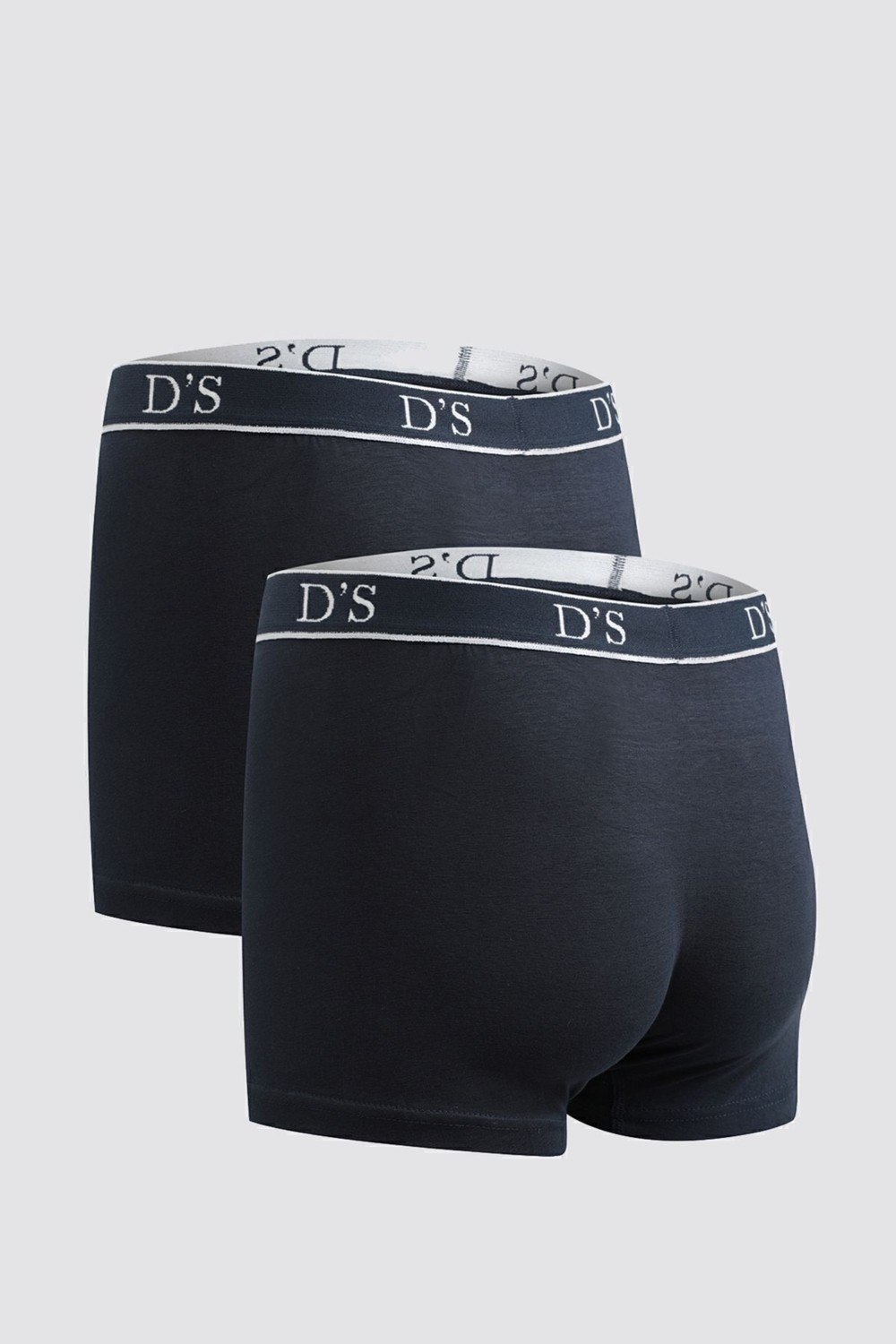 D'S Damat Ds Damat Siyah Beli Lastikli Erkek Boxer 2'li Set Esneyebilen Likralı Tasarım 4HC44ORTBS02 görsel 7