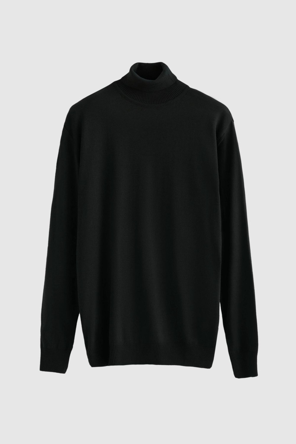 D'S Damat Regular Fit Haki Pamuk Karışımlı Balıkçı Yaka Triko Kazak 5HF06ORT12007 görsel 5