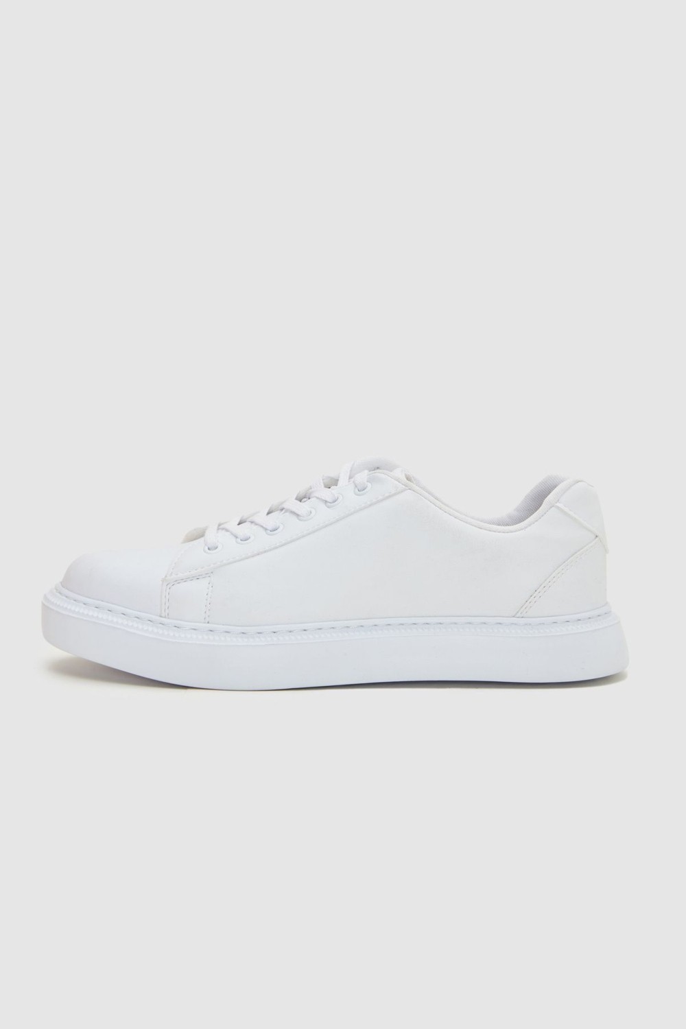 TWN Lacivert Kalın Beyaz Tabanlı Bağcıklı Sneaker Ayakkabi 0EC09ORT0378 görsel 6