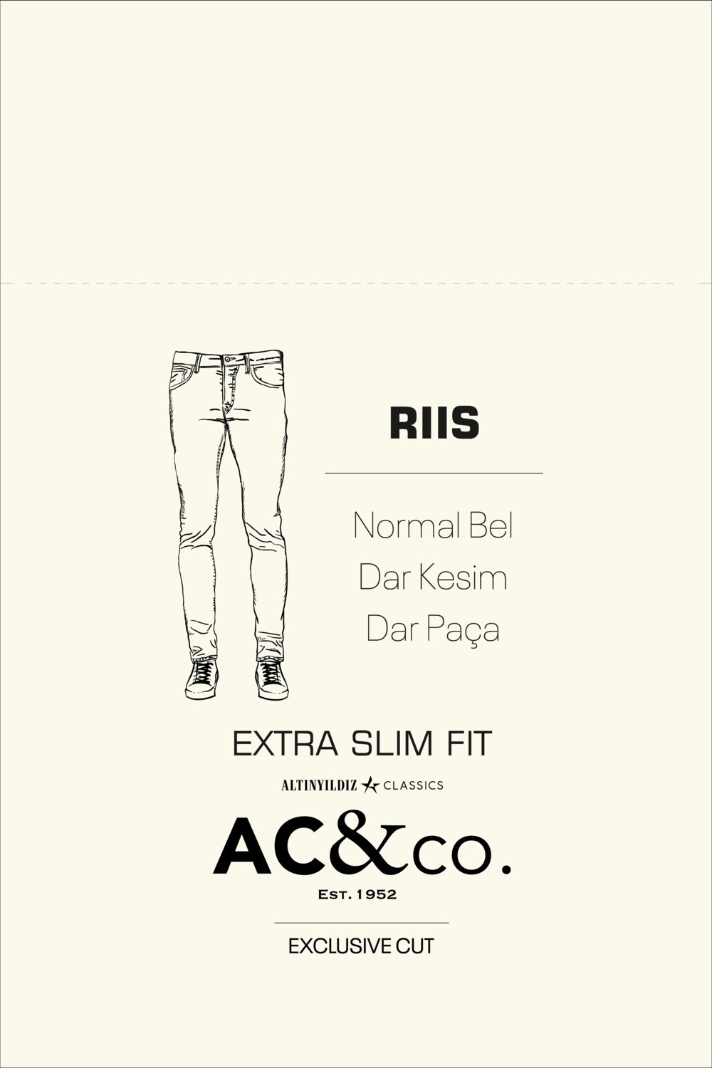 Altınyıldız Classics Erkek Petrol Mavisi Ekstra Slim Fit Dar Kesim Pamuklu Esnek Rıss Jean Kot Denim Pantolon görsel 5