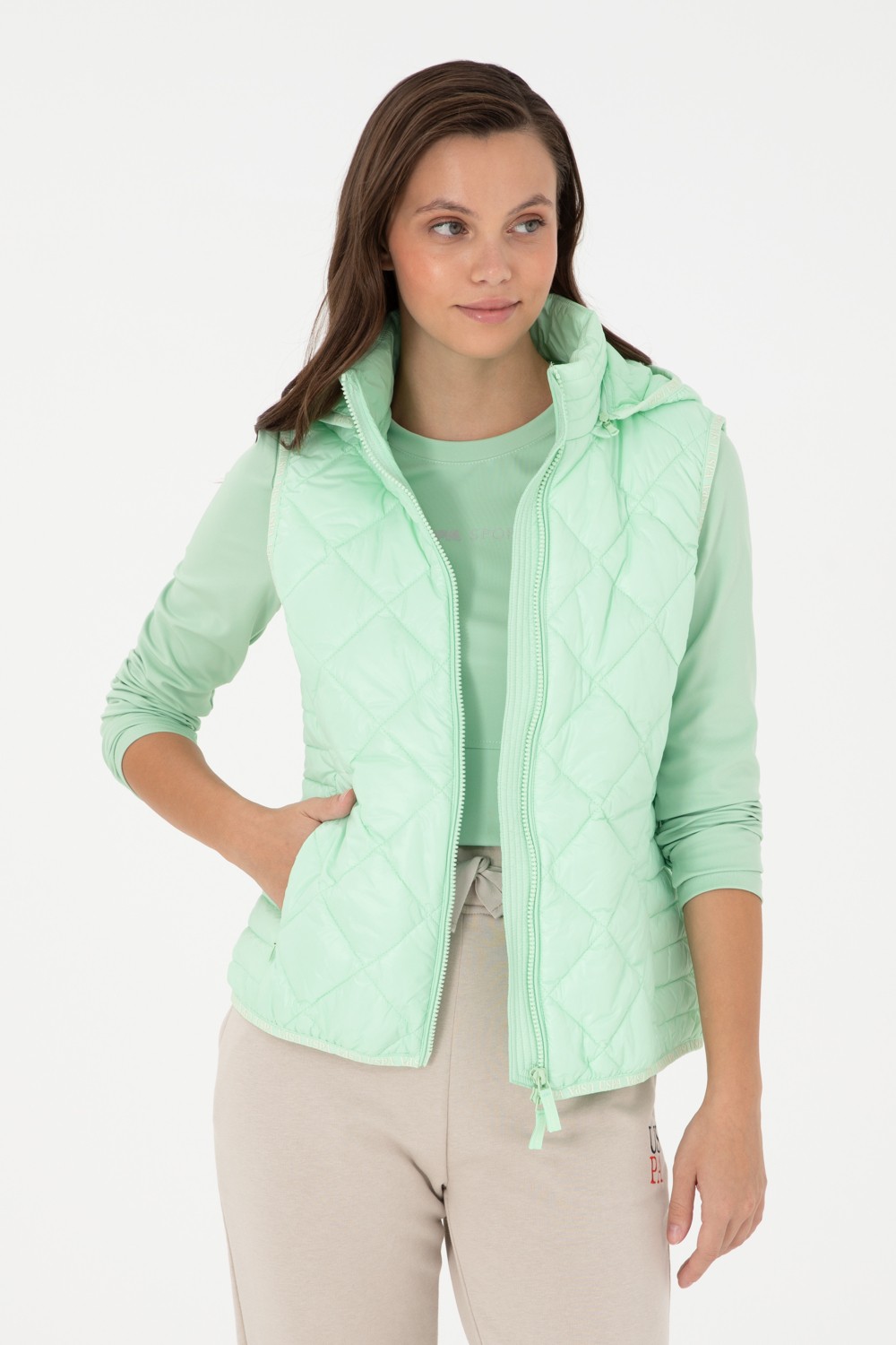 U.S. Polo Assn. Kadın Yelek (Dokuma) 50291311-VR250
