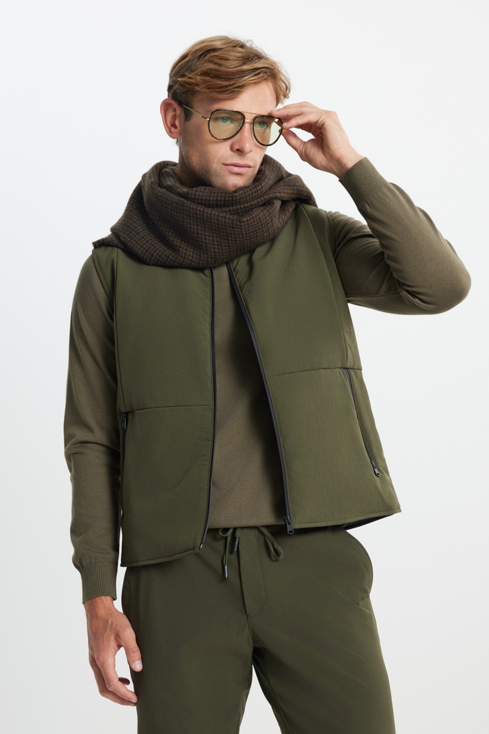 Altınyıldız Classics Standart Fit Normal Kesim Dik Yaka Casual Yelek görsel 4
