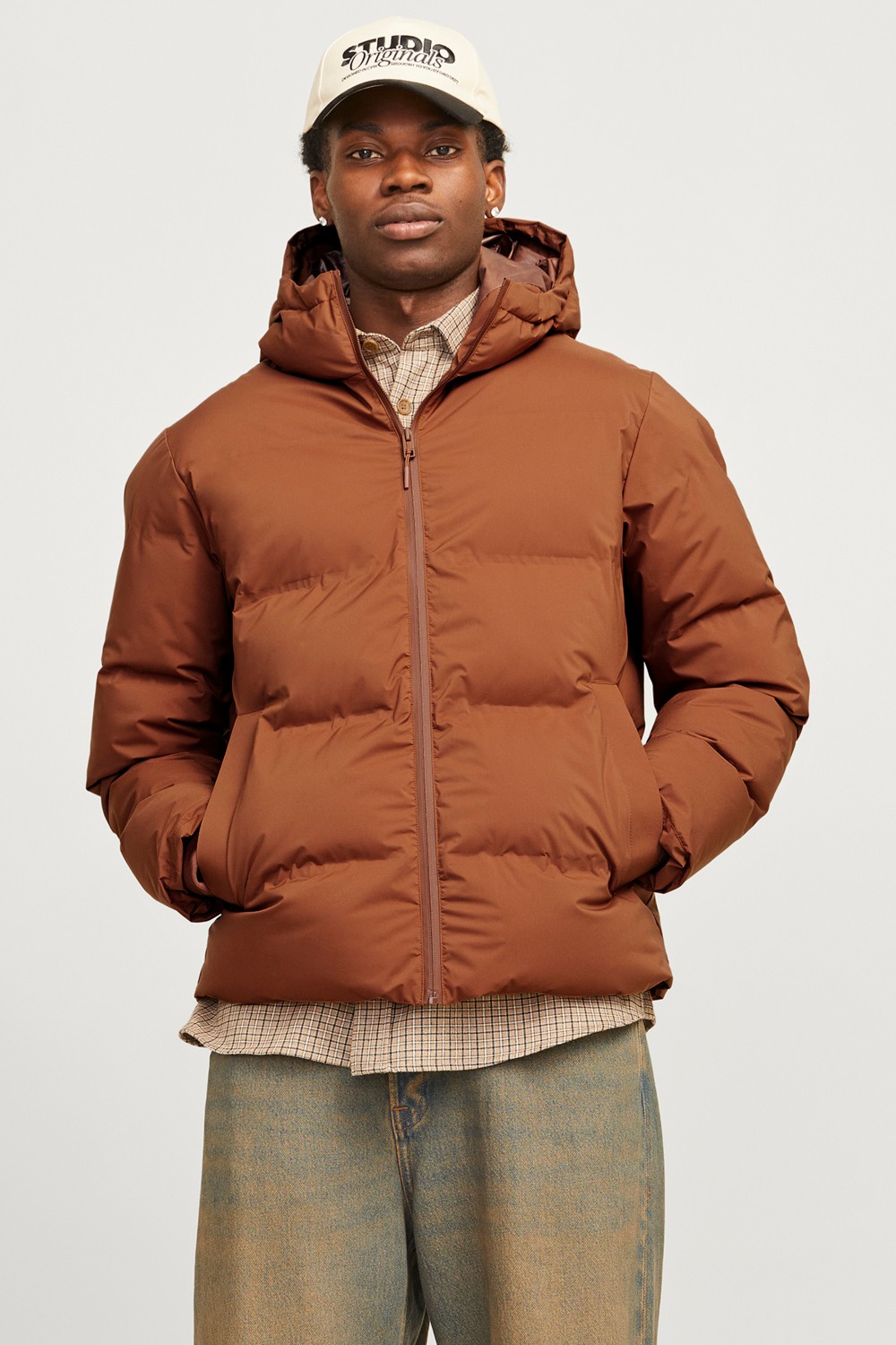 Jack & Jones Jjpayne Regular Fit Kapüşonlu Kuş Tüyü Dolgulu Şişme Mont Erkek Mont 12256887